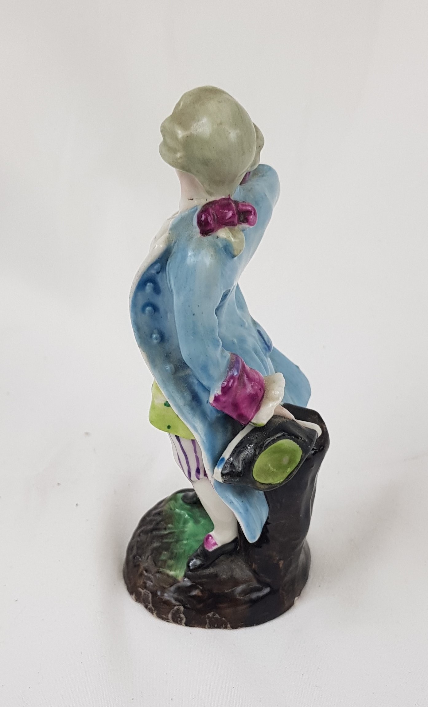 c1860 Porcelain Figurine Of A Gentleman - Image 3