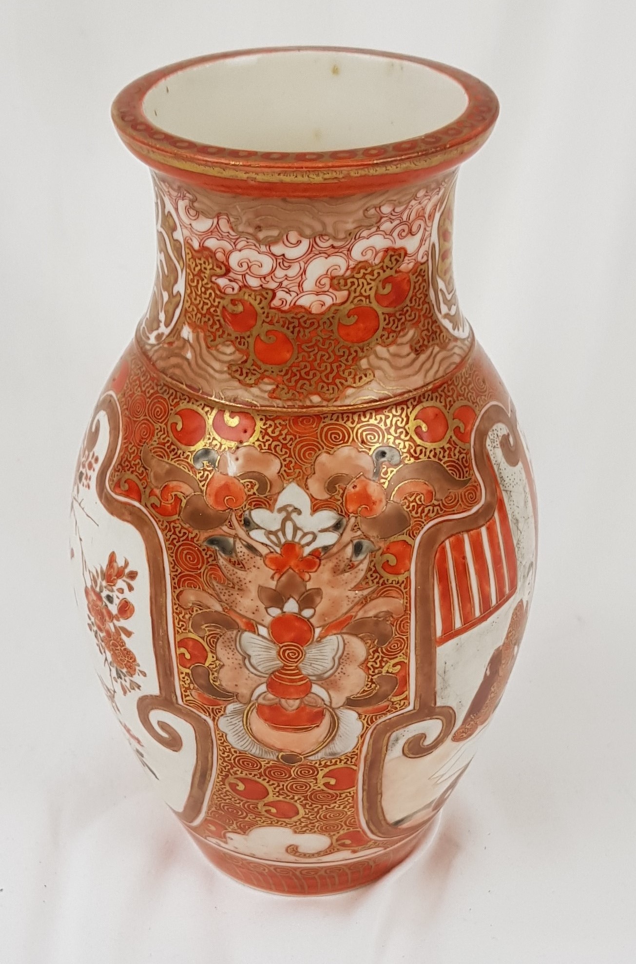 c1880 Japanese Meiji Period Signed Vase - Image 4