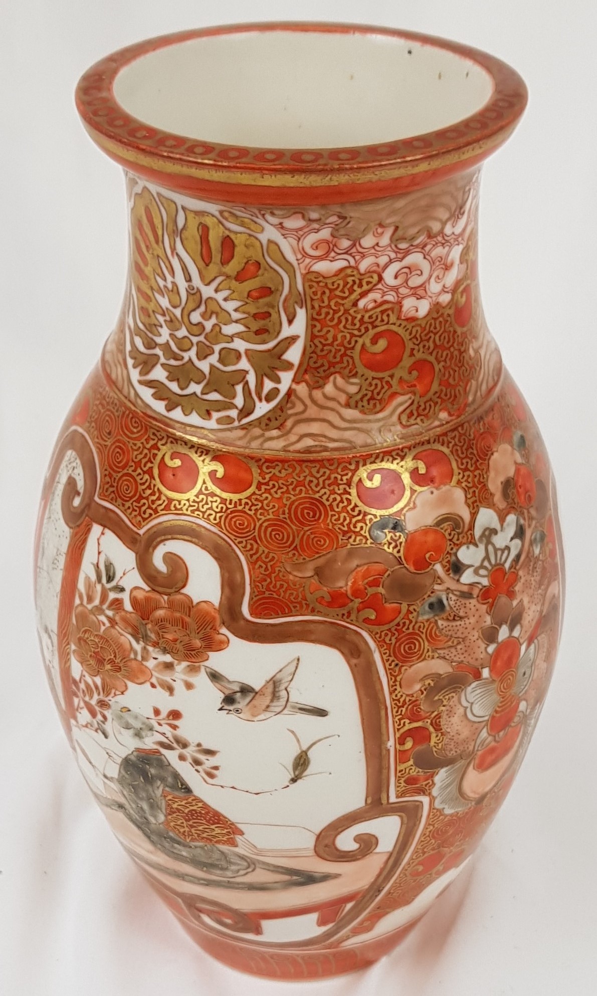 c1880 Japanese Meiji Period Signed Vase - Image 3