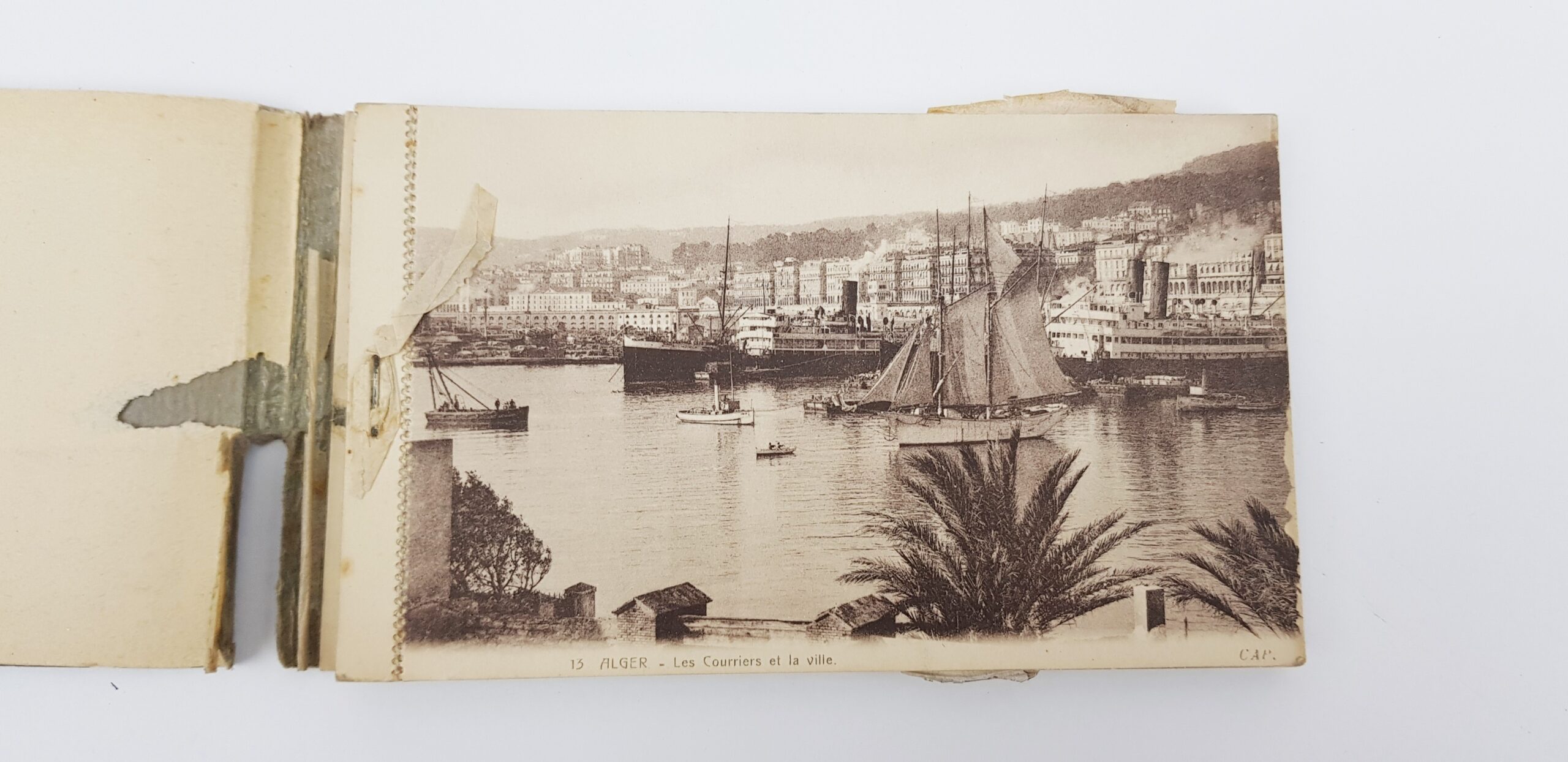 c1930 Postcard Album Of Algiers - Image 3