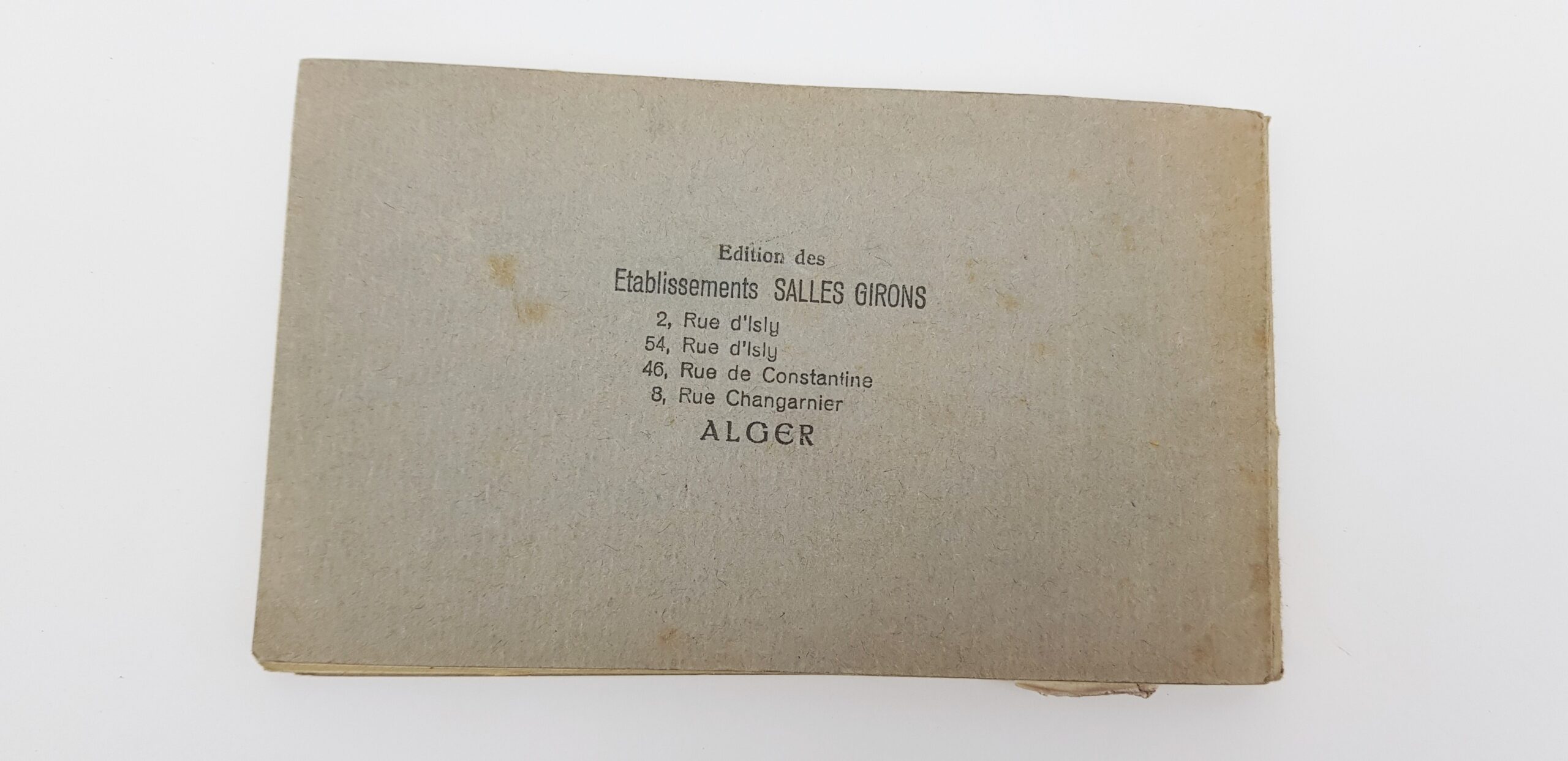 c1930 Postcard Album Of Algiers - Image 2