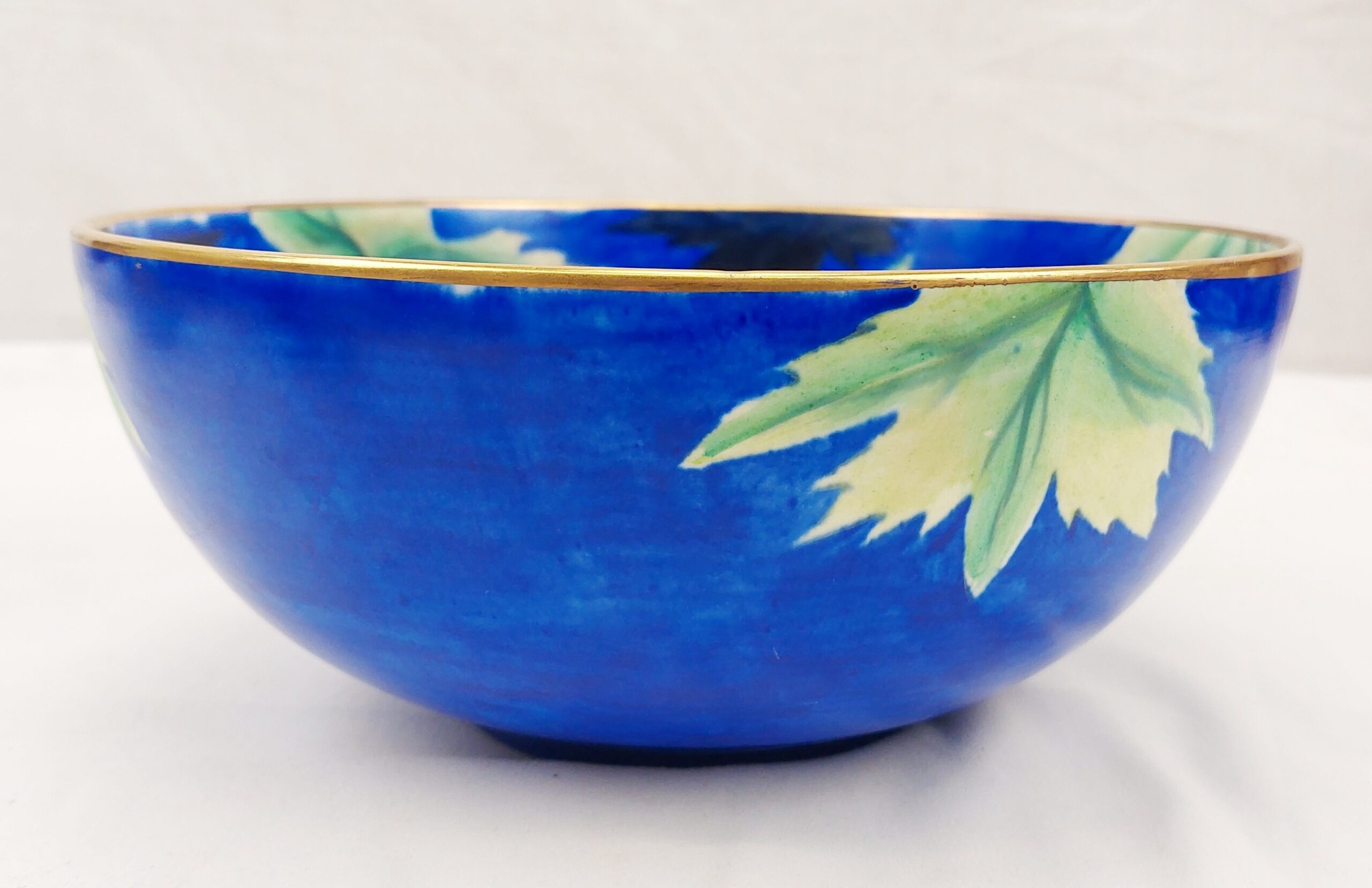 1928 Carlton Ware New Delphinium Pattern Bowl - Image 6