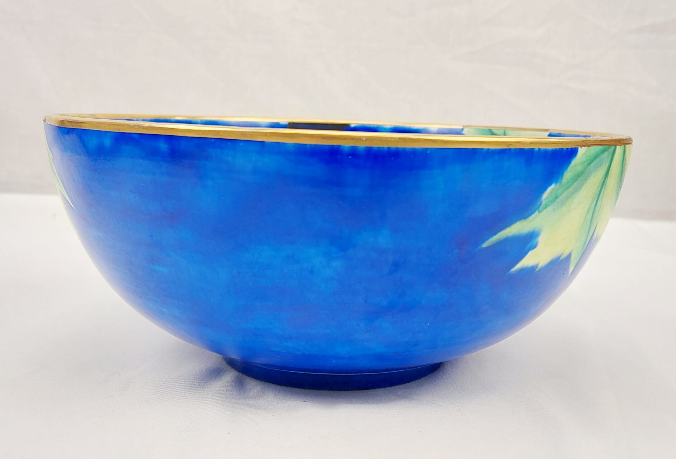 1928 Carlton Ware New Delphinium Pattern Bowl - Image 5