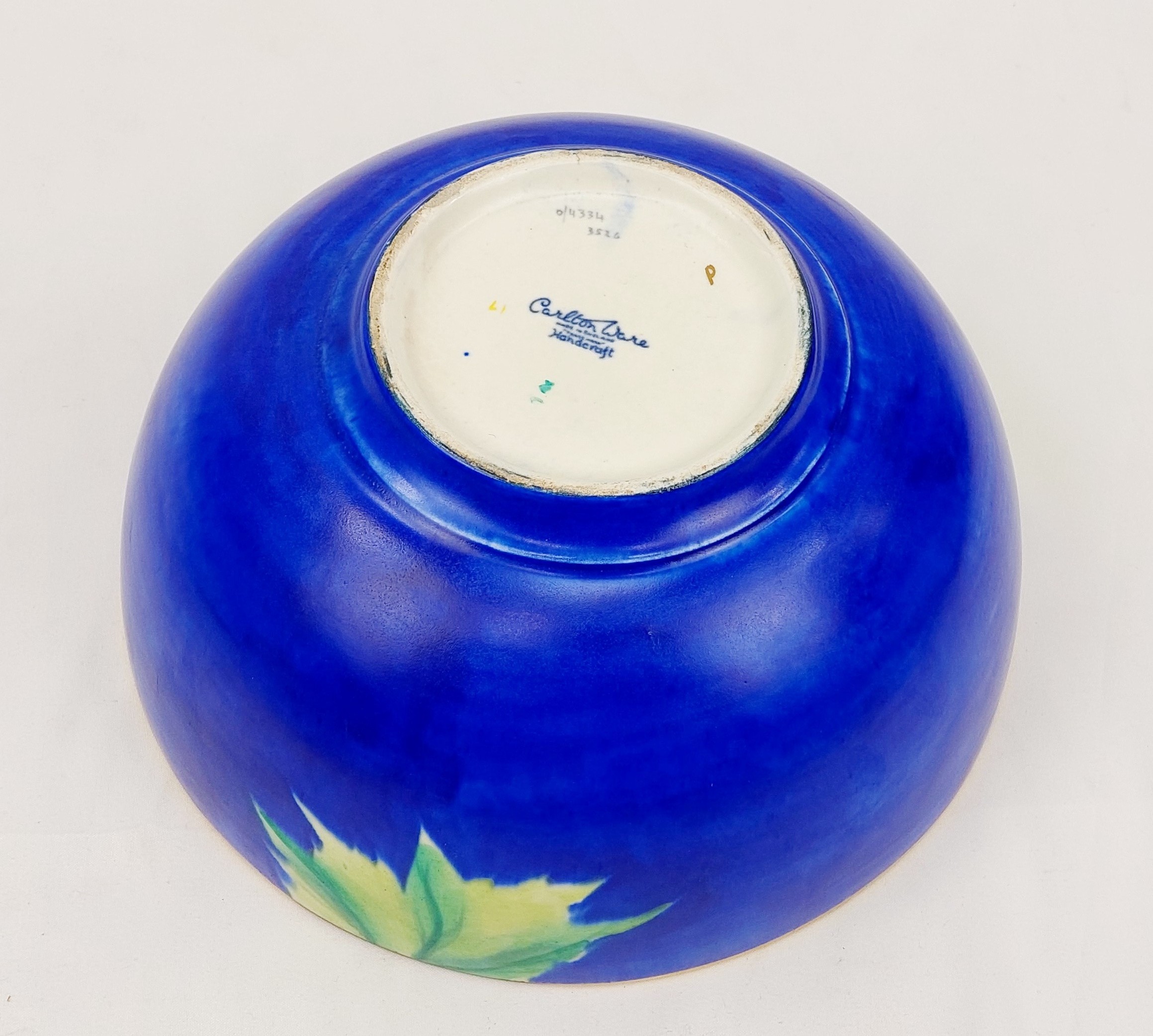 1928 Carlton Ware New Delphinium Pattern Bowl - Image 3