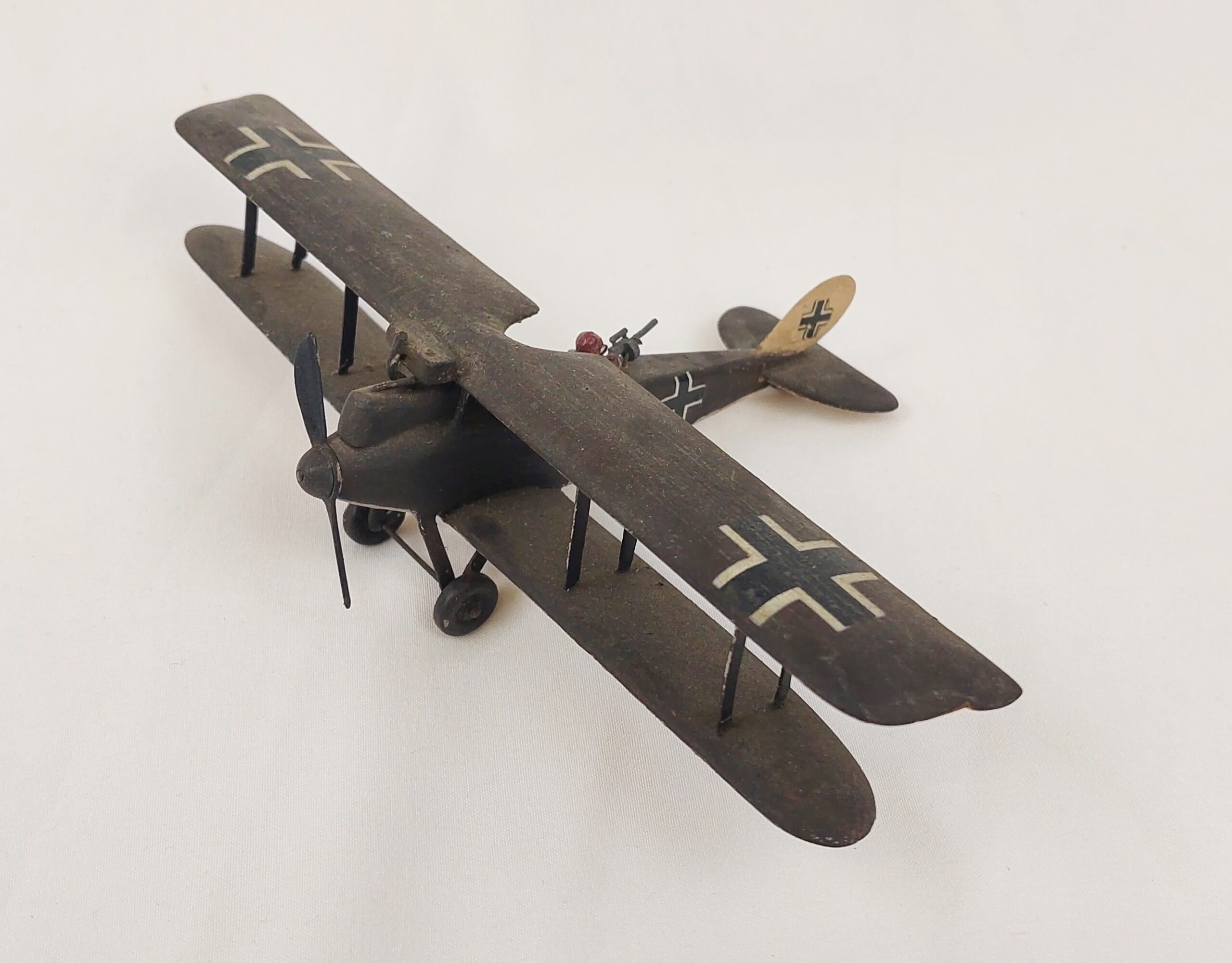 1930’s Givejoy Toys Skybirds Model Of WW1 L.V.G C.V Fighter Aircraft