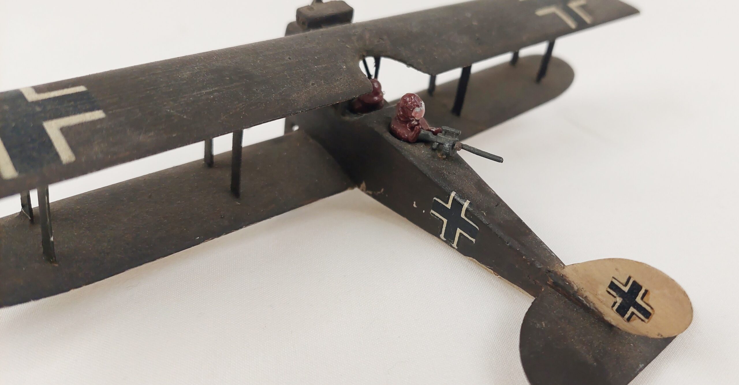 1930’s Givejoy Toys Skybirds Model Of WW1 L.V.G C.V Fighter Aircraft - Image 4