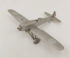1940’s Givejoy Toys Skybirds 1:72 Scale Model Dewoitine D.500 Fighter Aircraft