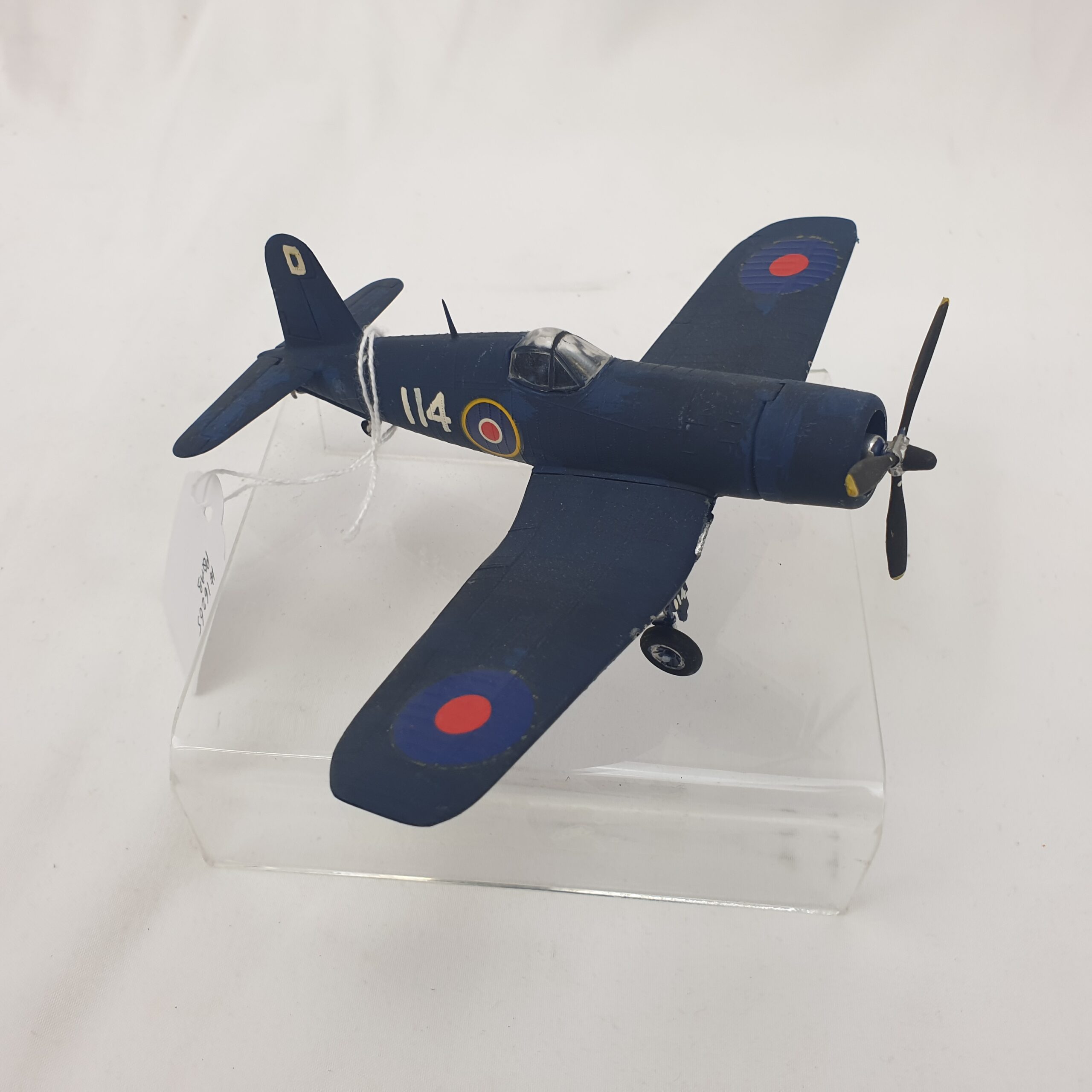 American Vought F4U Corsair Model Airplane With British Marks