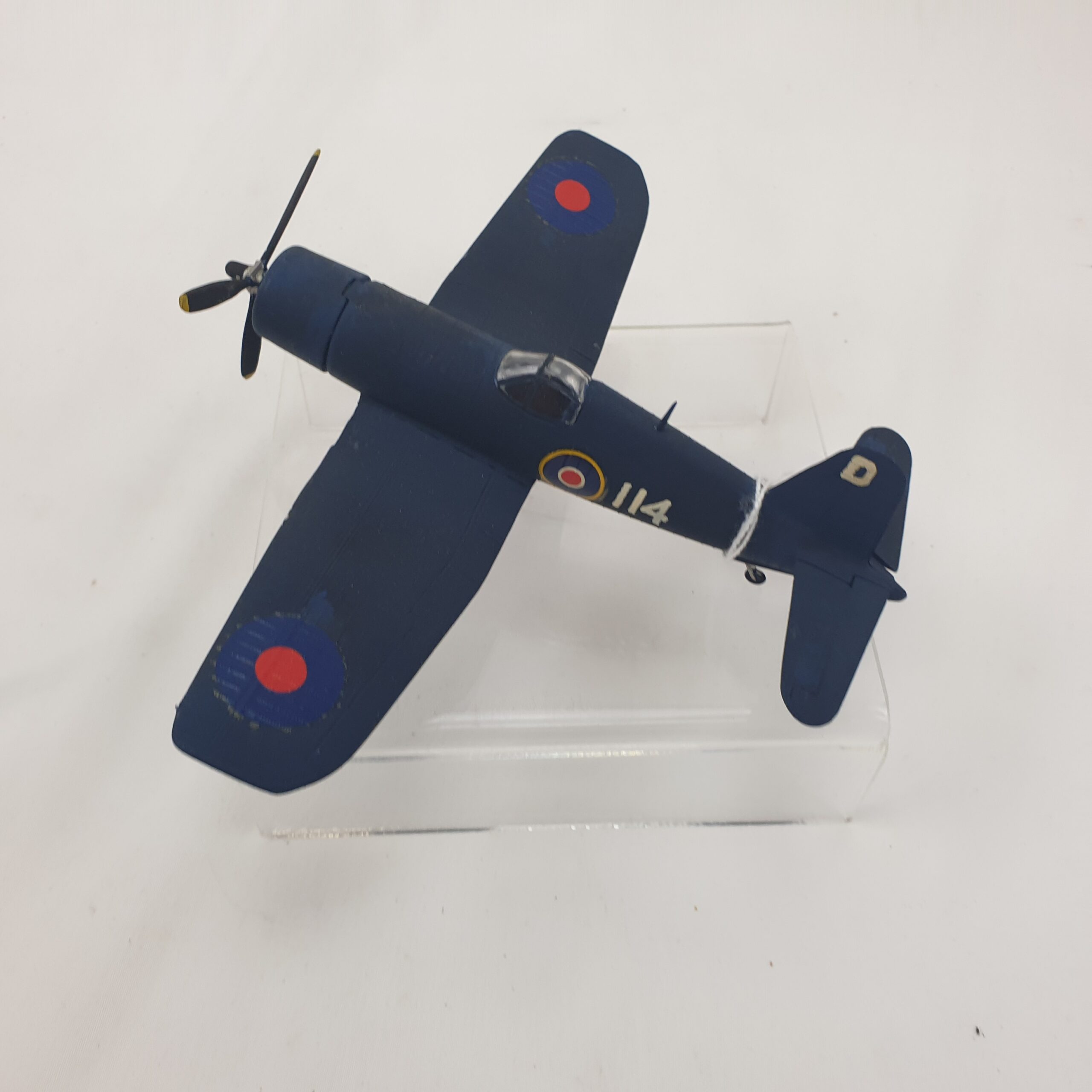 American Vought F4U Corsair Model Airplane With British Marks - Image 6