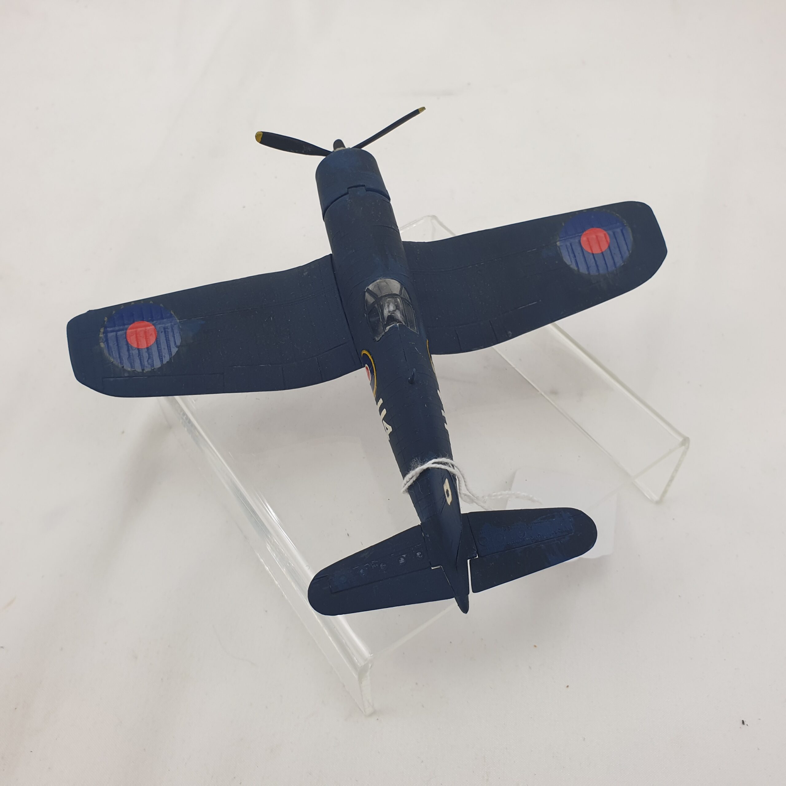 American Vought F4U Corsair Model Airplane With British Marks - Image 7