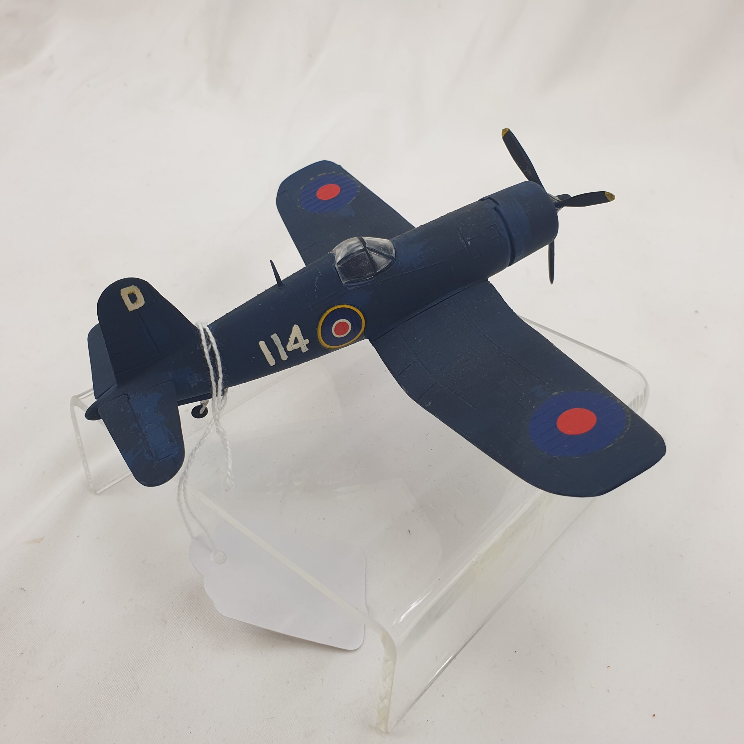 American Vought F4U Corsair Model Airplane With British Marks - Image 9