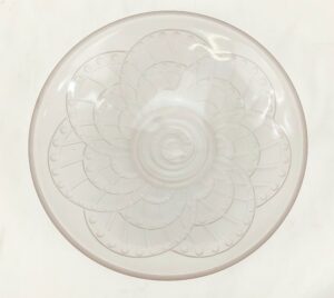 Art Deco Opalescent Glass Bowl