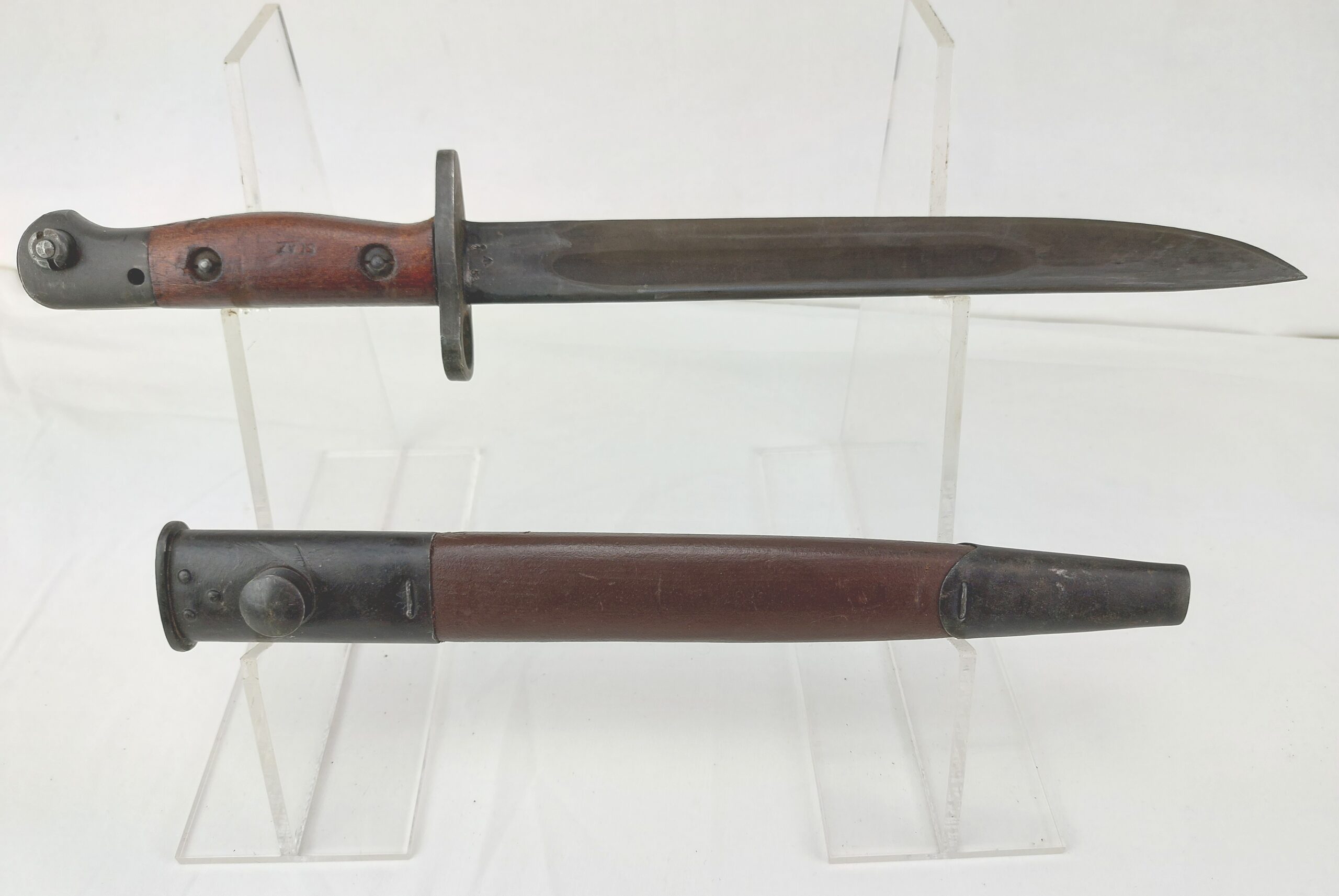 Australian ,1953, Owen Mk1 Knife Bayonet & Scabbard