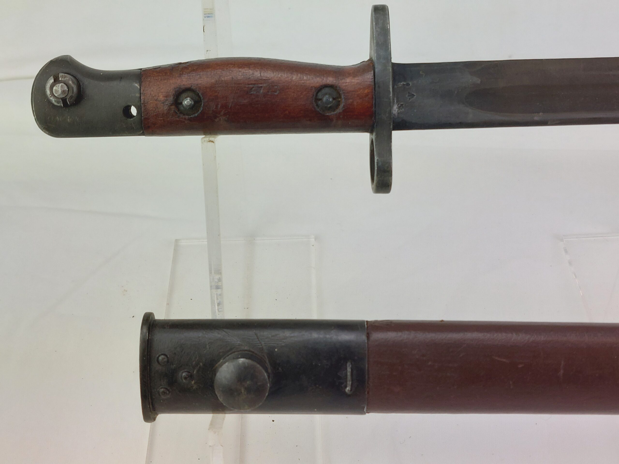 Australian ,1953, Owen Mk1 Knife Bayonet & Scabbard - Image 2