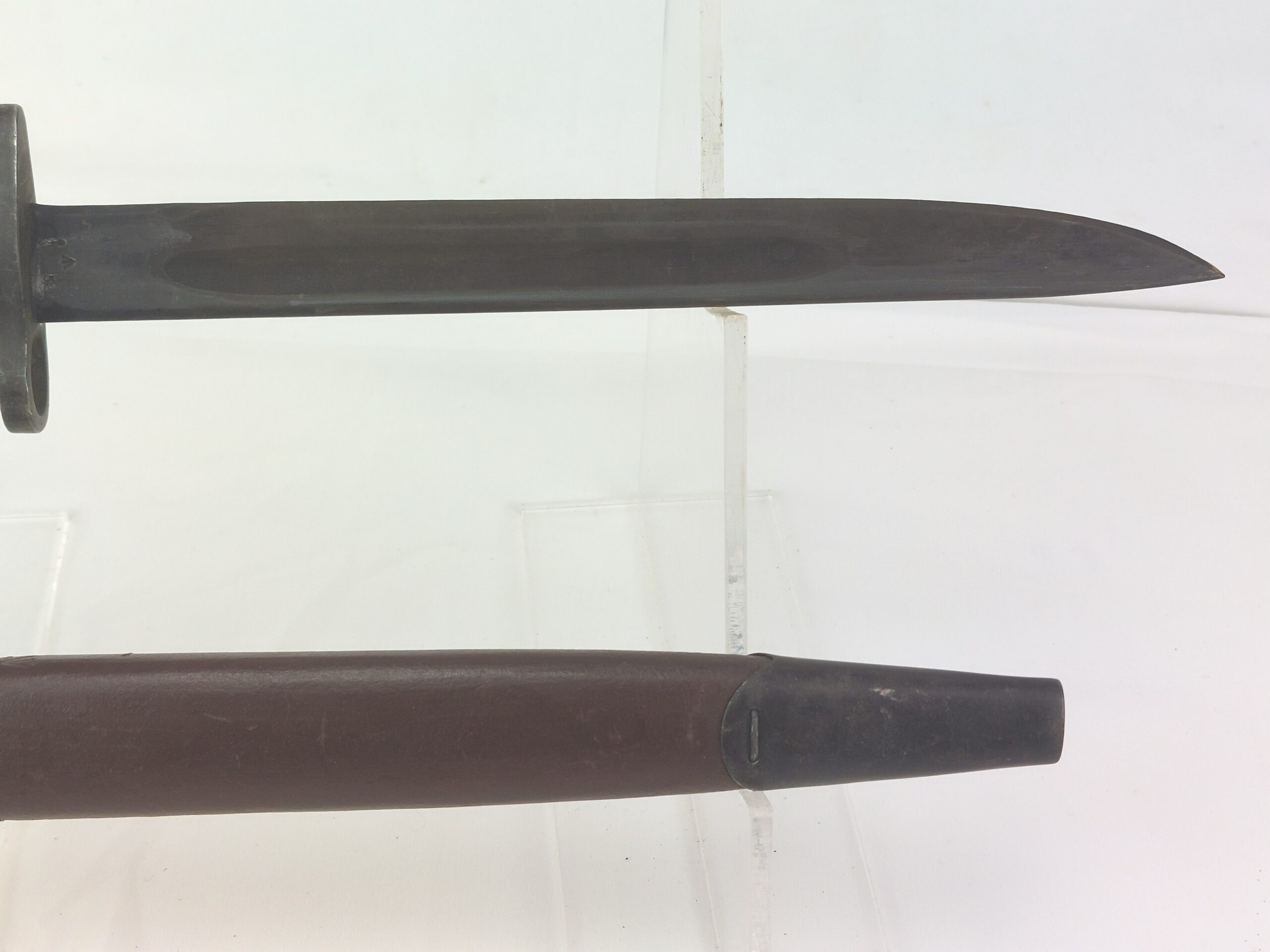 Australian ,1953, Owen Mk1 Knife Bayonet & Scabbard - Image 3