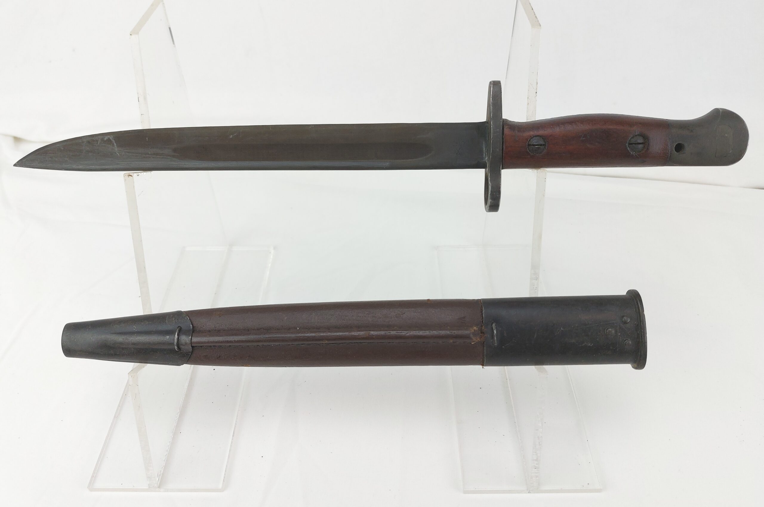 Australian ,1953, Owen Mk1 Knife Bayonet & Scabbard - Image 4