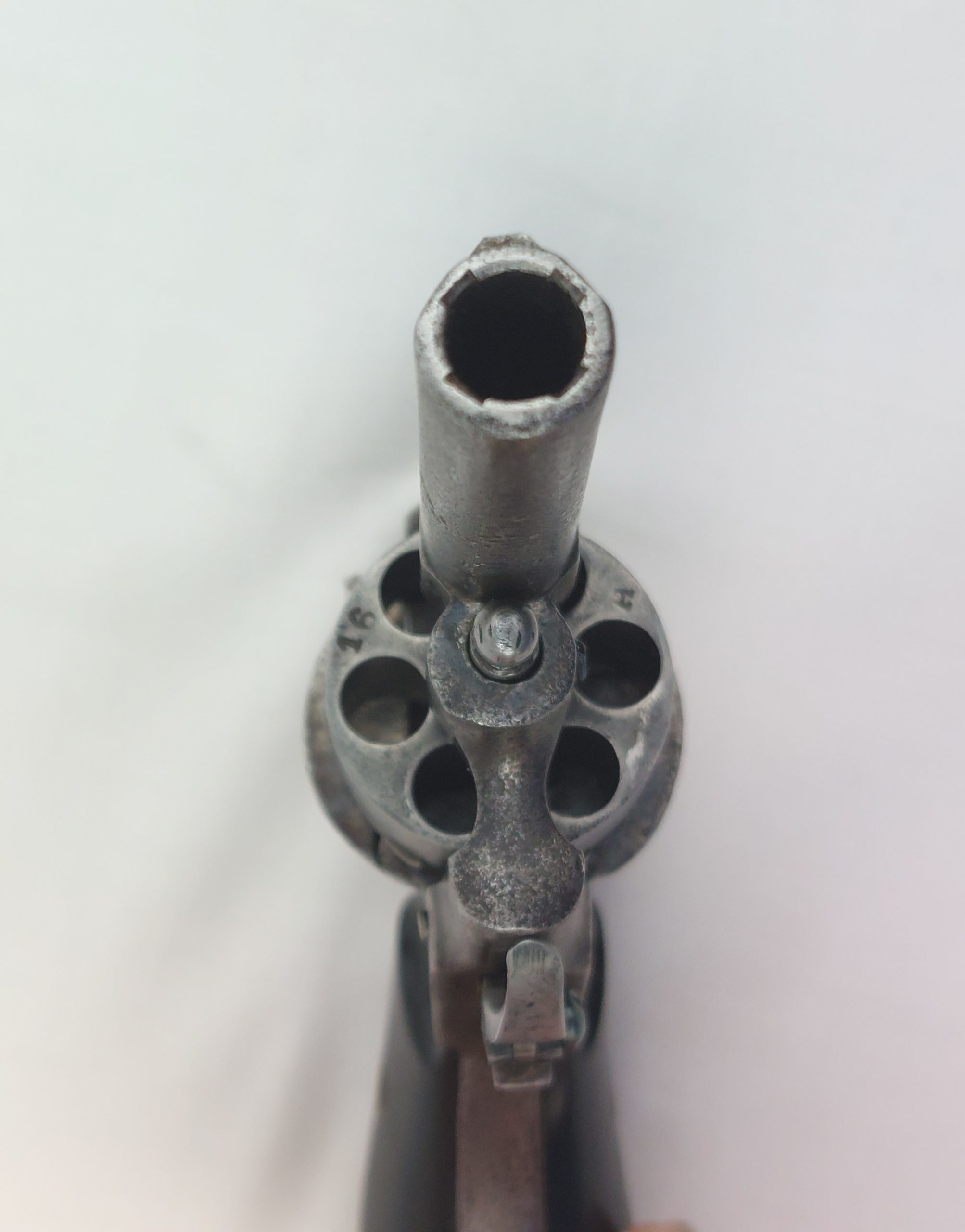 Belgian New English Pattern Pinfire 6-shot 7mm Revolver c.1876-1893. Obsolete Caliber - Image 21