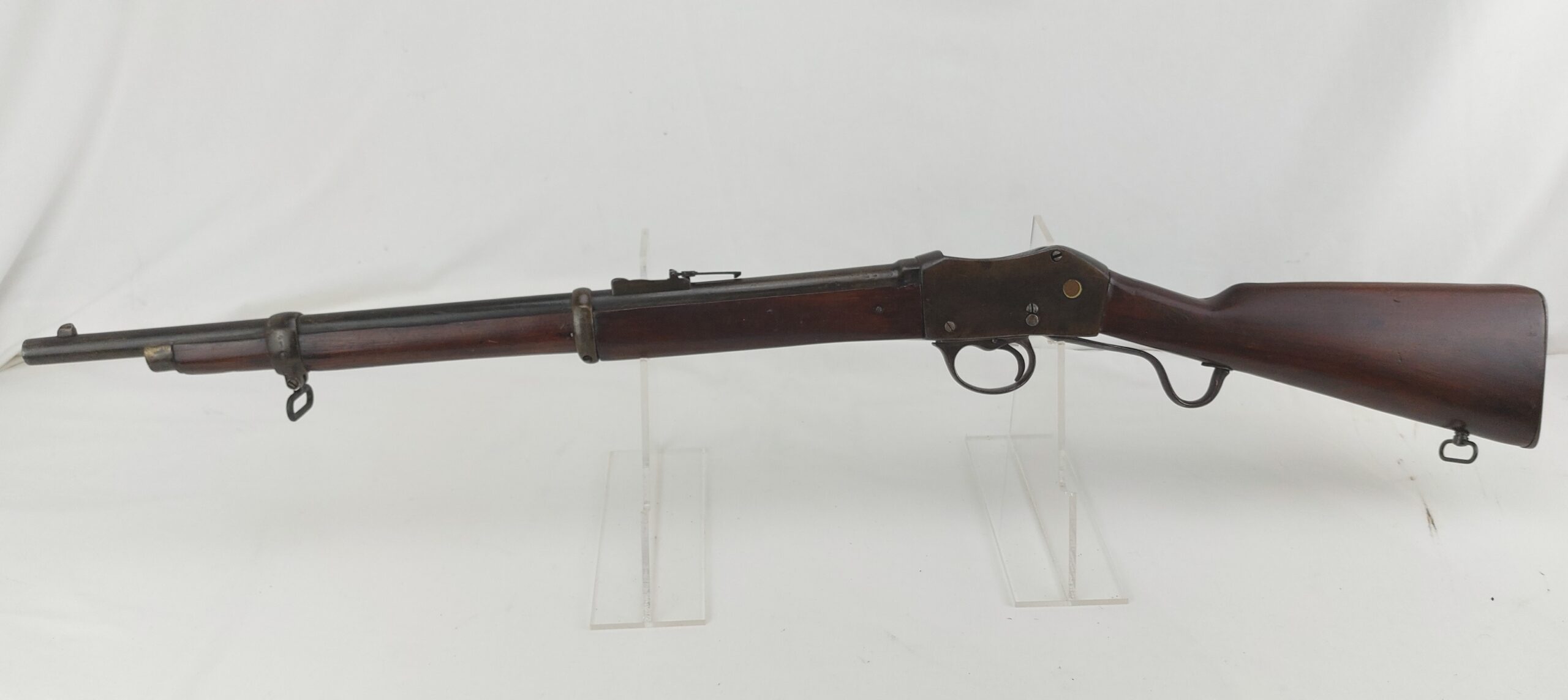 British Enfield Lever-Action Martini Henry Mark 11 Rifle, dated 1894. Deactivated - Image 3