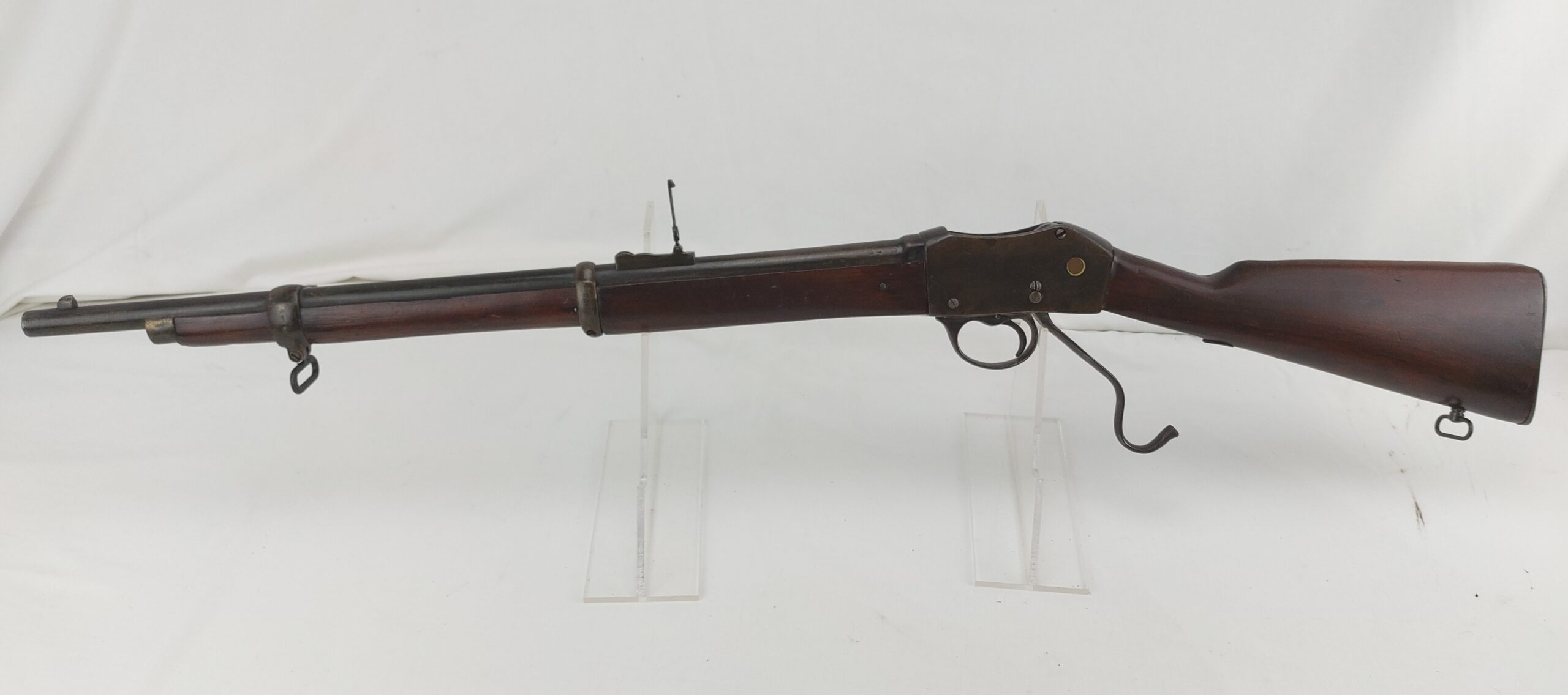 British Enfield Lever-Action Martini Henry Mark 11 Rifle, dated 1894. Deactivated - Image 4