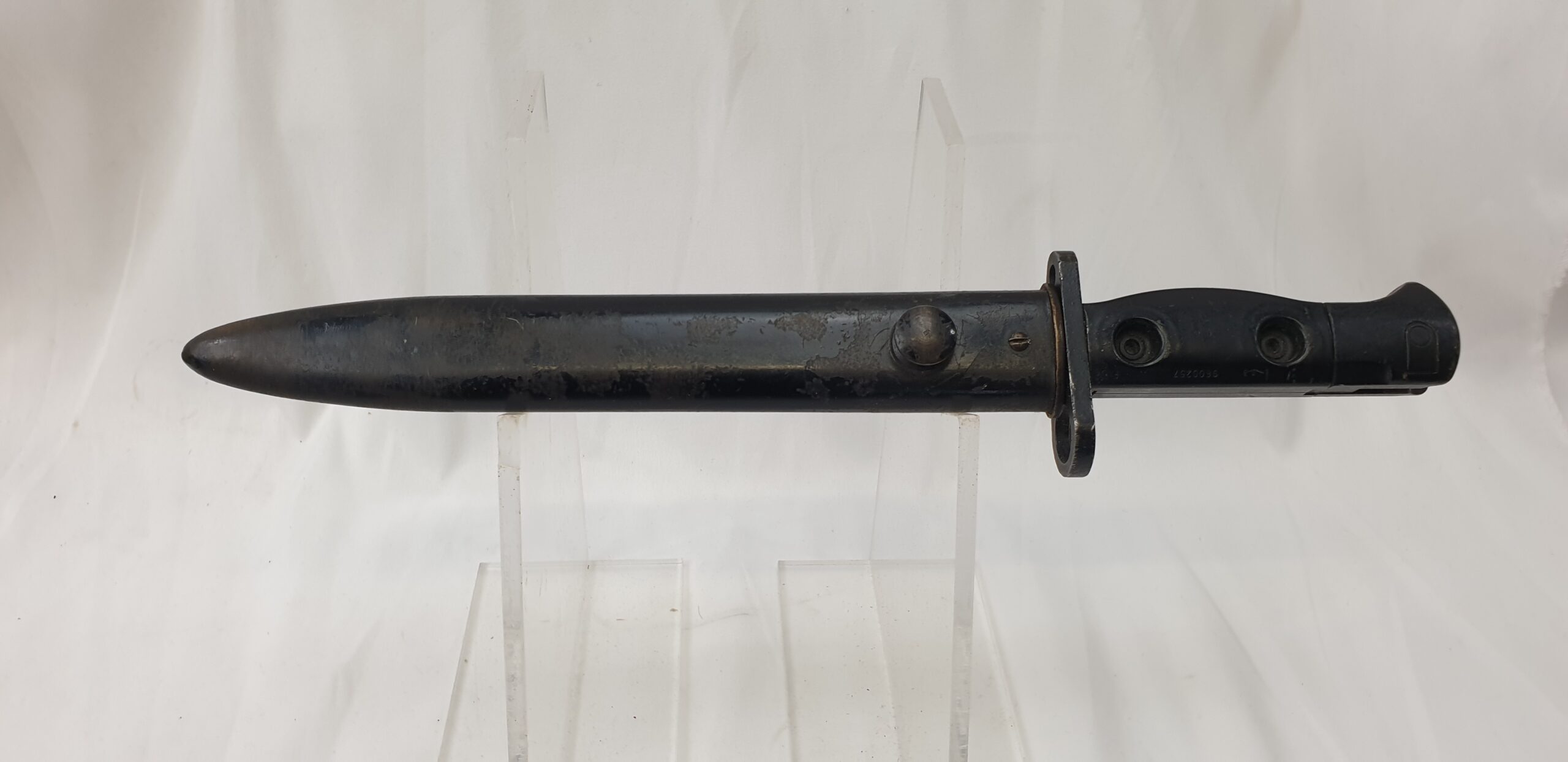 British SLR L1A3 Bayonet, Complete with the Original Scabbard - Image 2