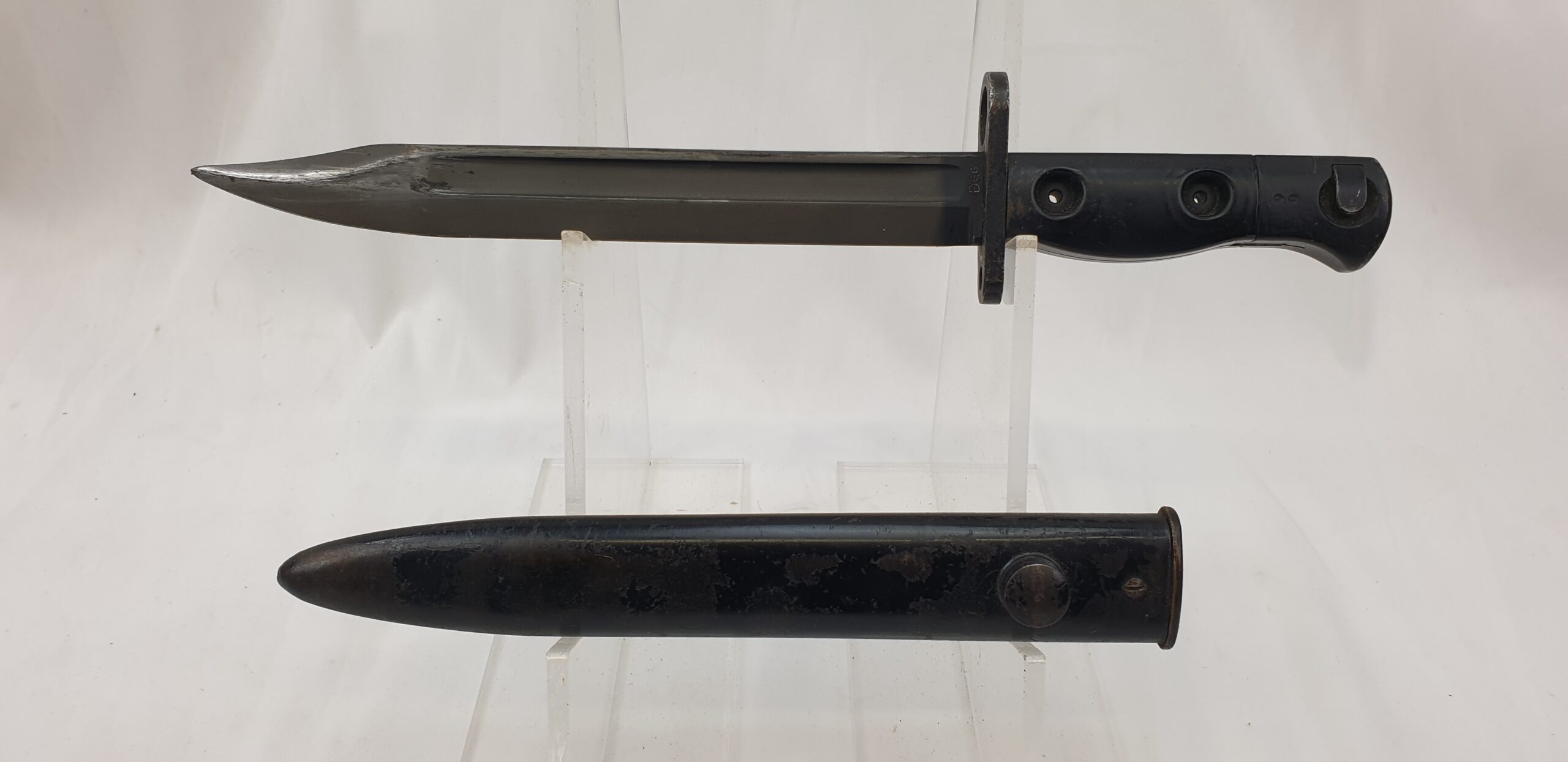 British SLR L1A3 Bayonet, Complete with the Original Scabbard