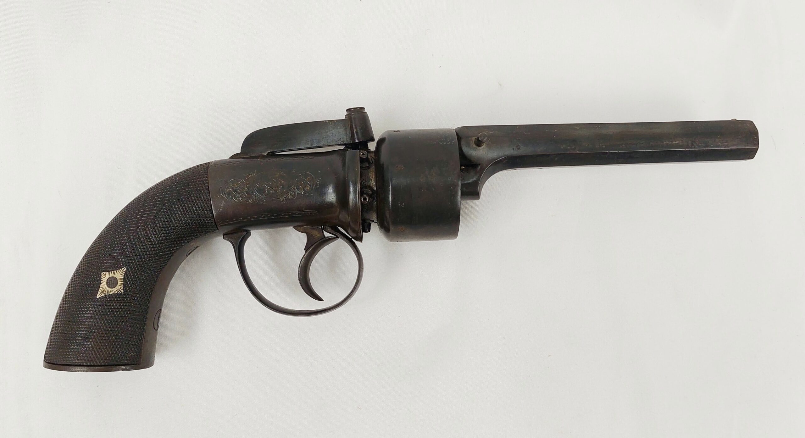 Circa 1840 Osbourne Transitional Revolver Pistol