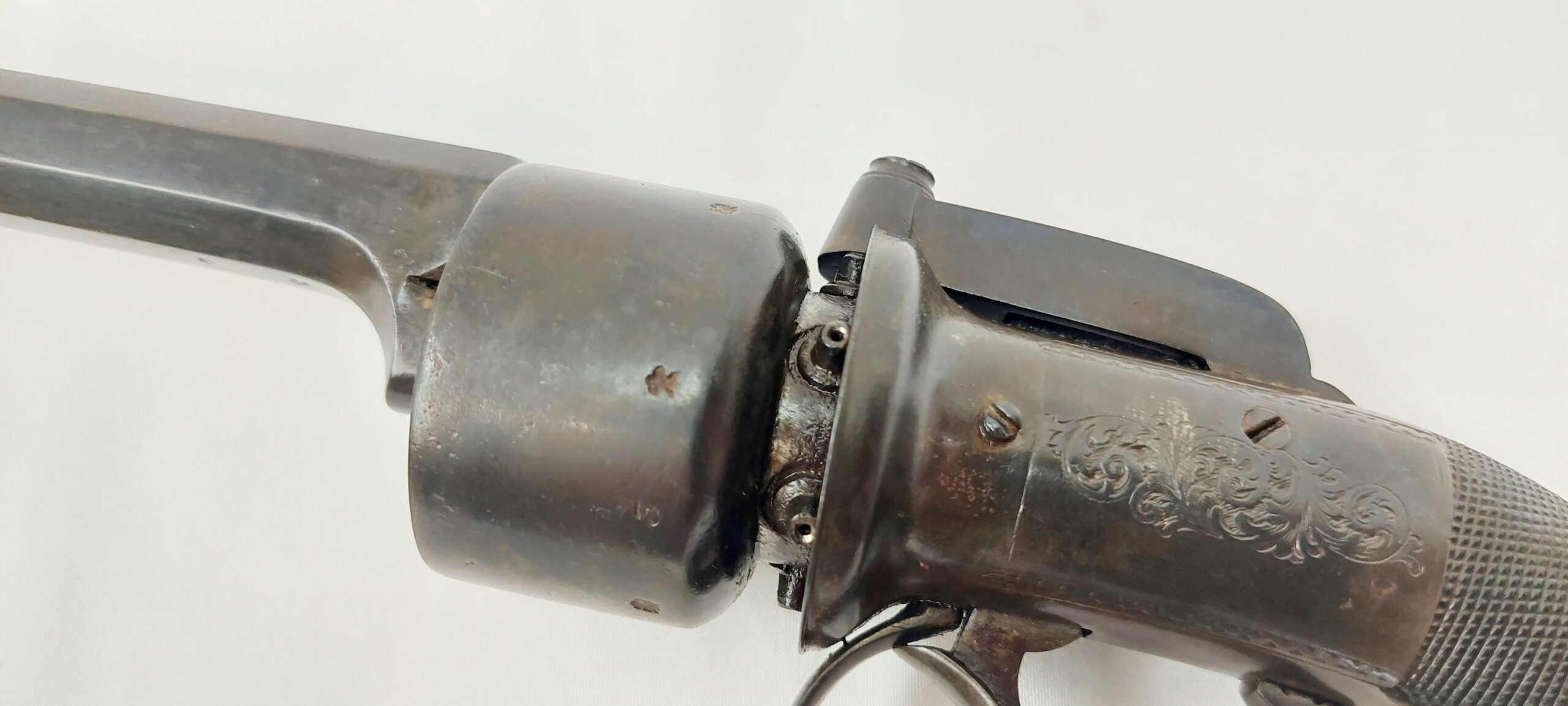 Circa 1840 Osbourne Transitional Revolver Pistol - Image 11