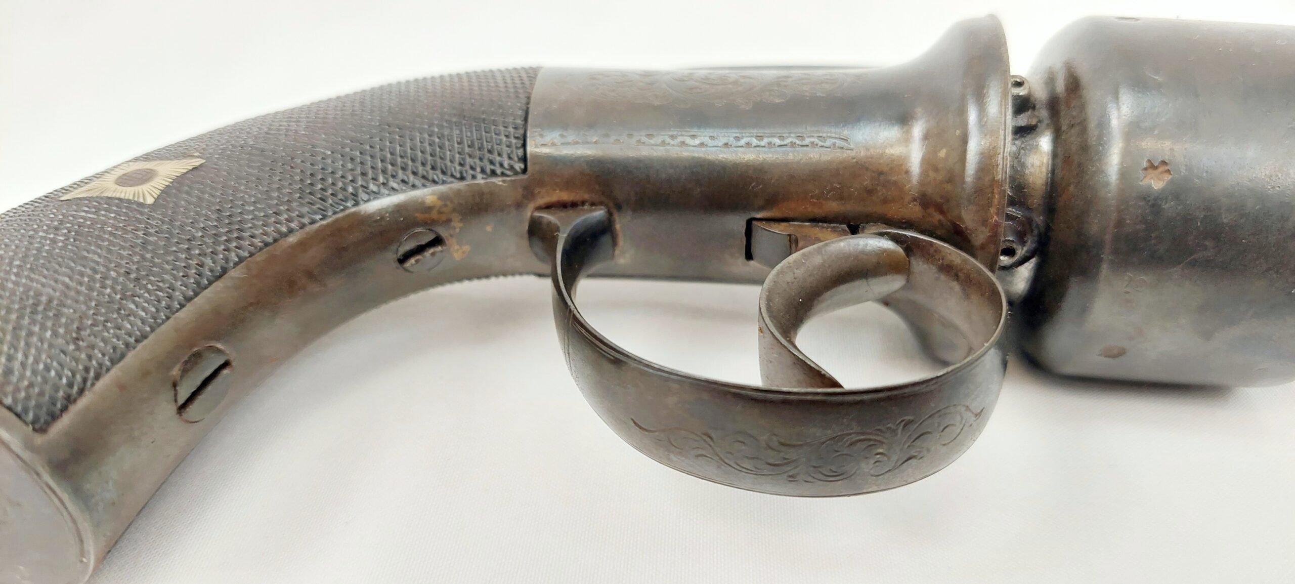 Circa 1840 Osbourne Transitional Revolver Pistol - Image 16