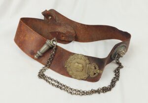 Circa WW1 Eton College Officers' Training Corps Cross Belt Set