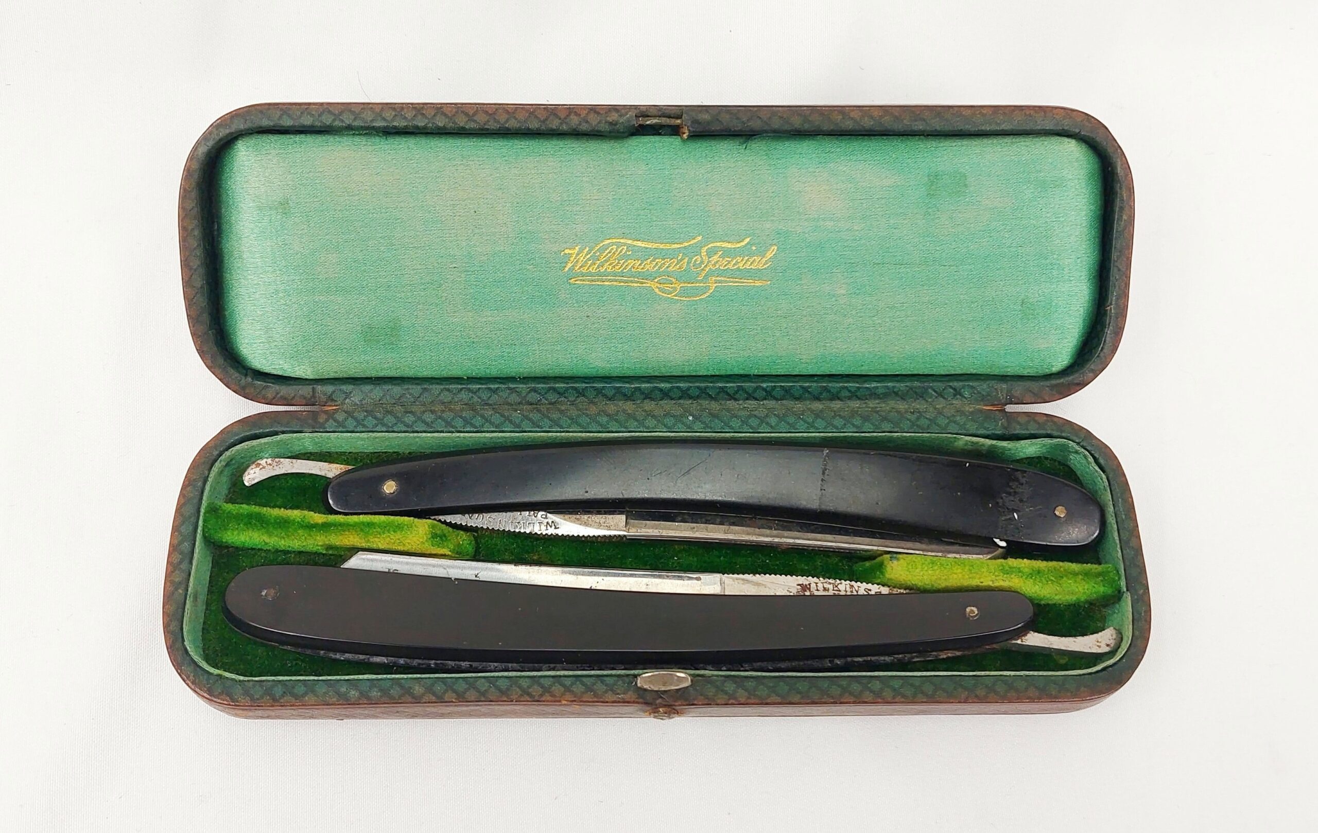 Early 20th Century Wilkinsons Special Cased Razor Set
