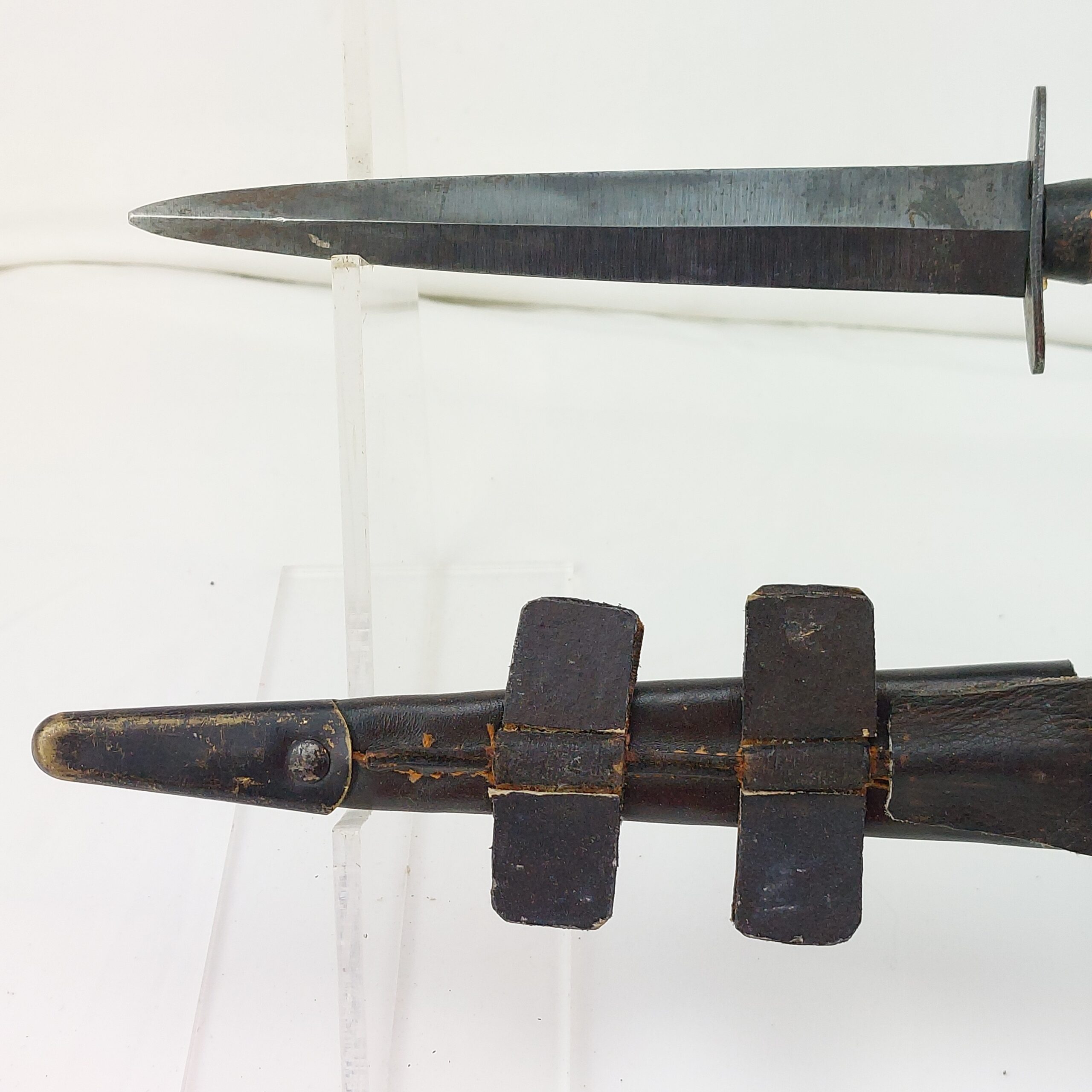 *Fairbairn Sykes Commando Dagger 3rd Pattern with Leather Scabbard* - Image 6