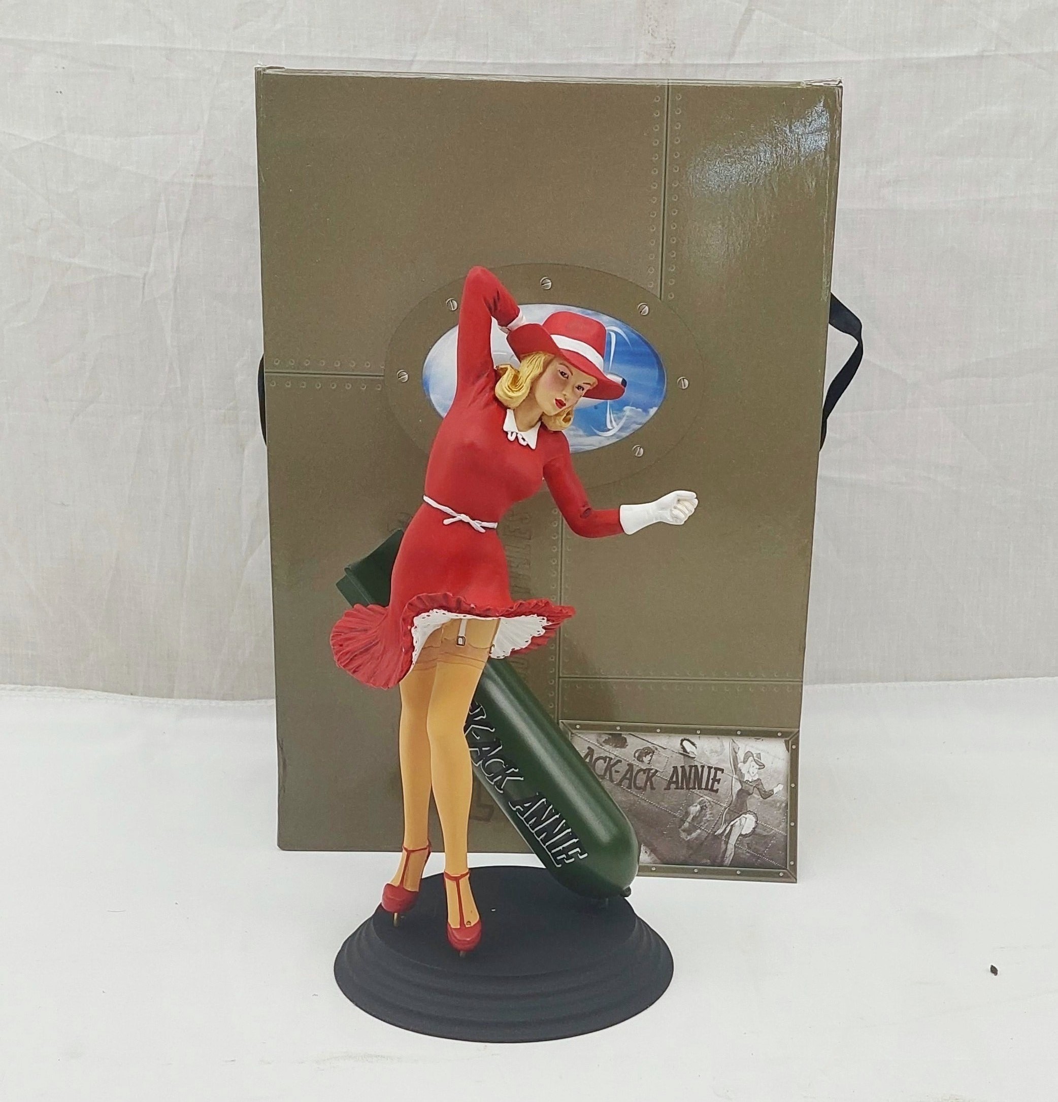 Boxed Flight Plan On The Nose Ack Ack Annie Figurine #2