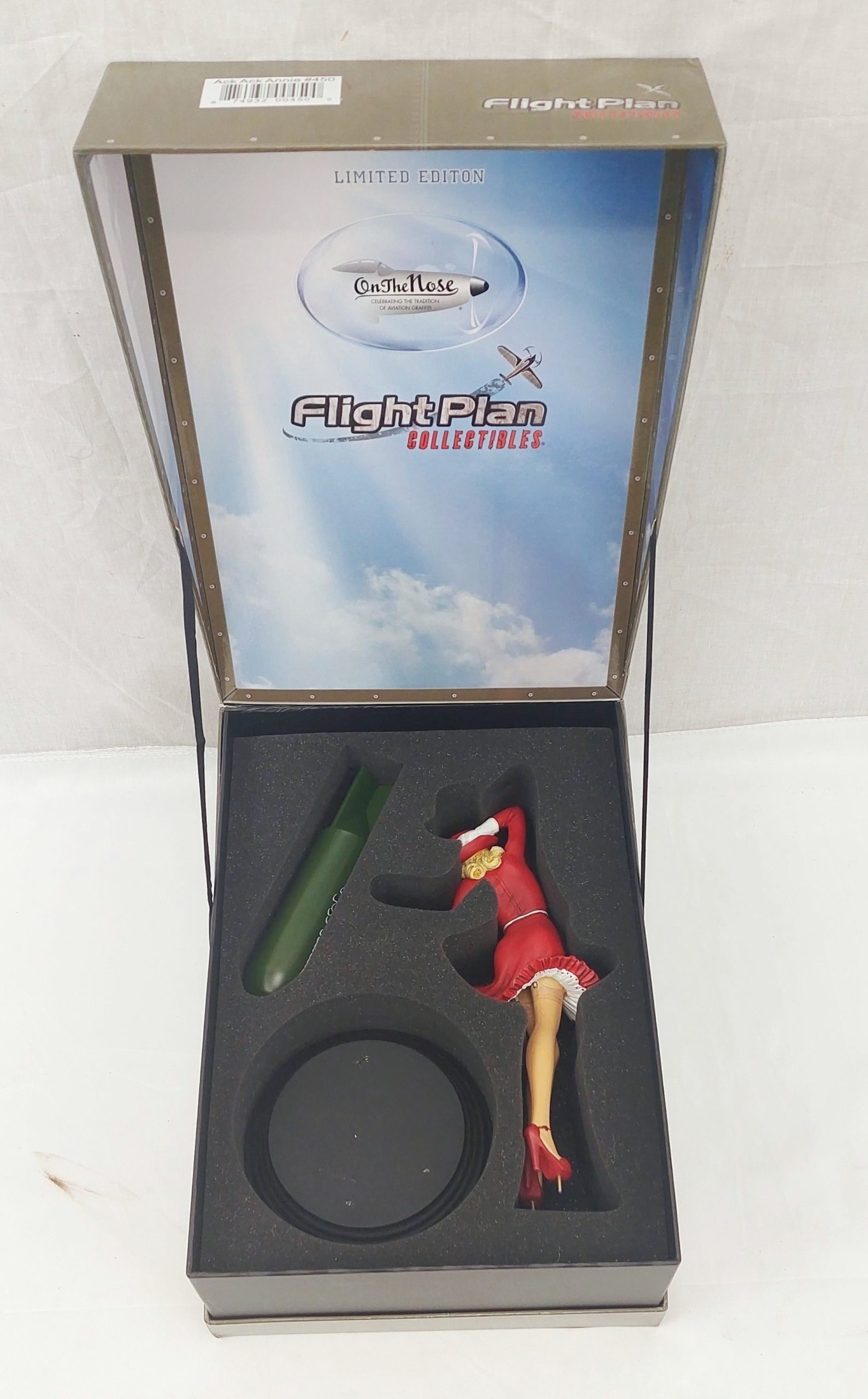 Boxed Flight Plan On The Nose Ack Ack Annie Figurine #2 - Image 2
