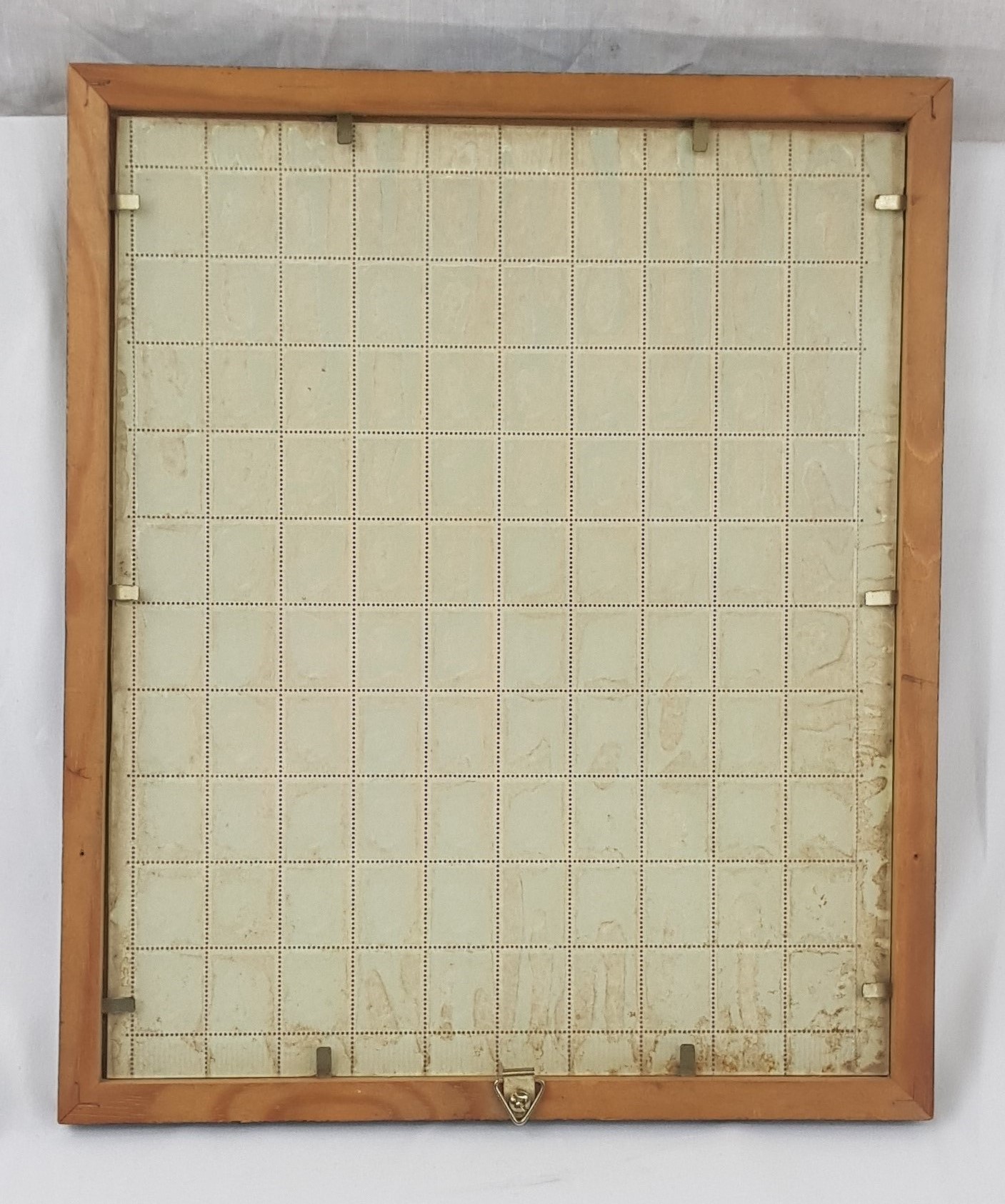 Framed Sheet Of Adolf Hitler Stamps - Image 5