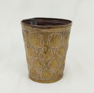 Arts & Crafts Brass Beaker