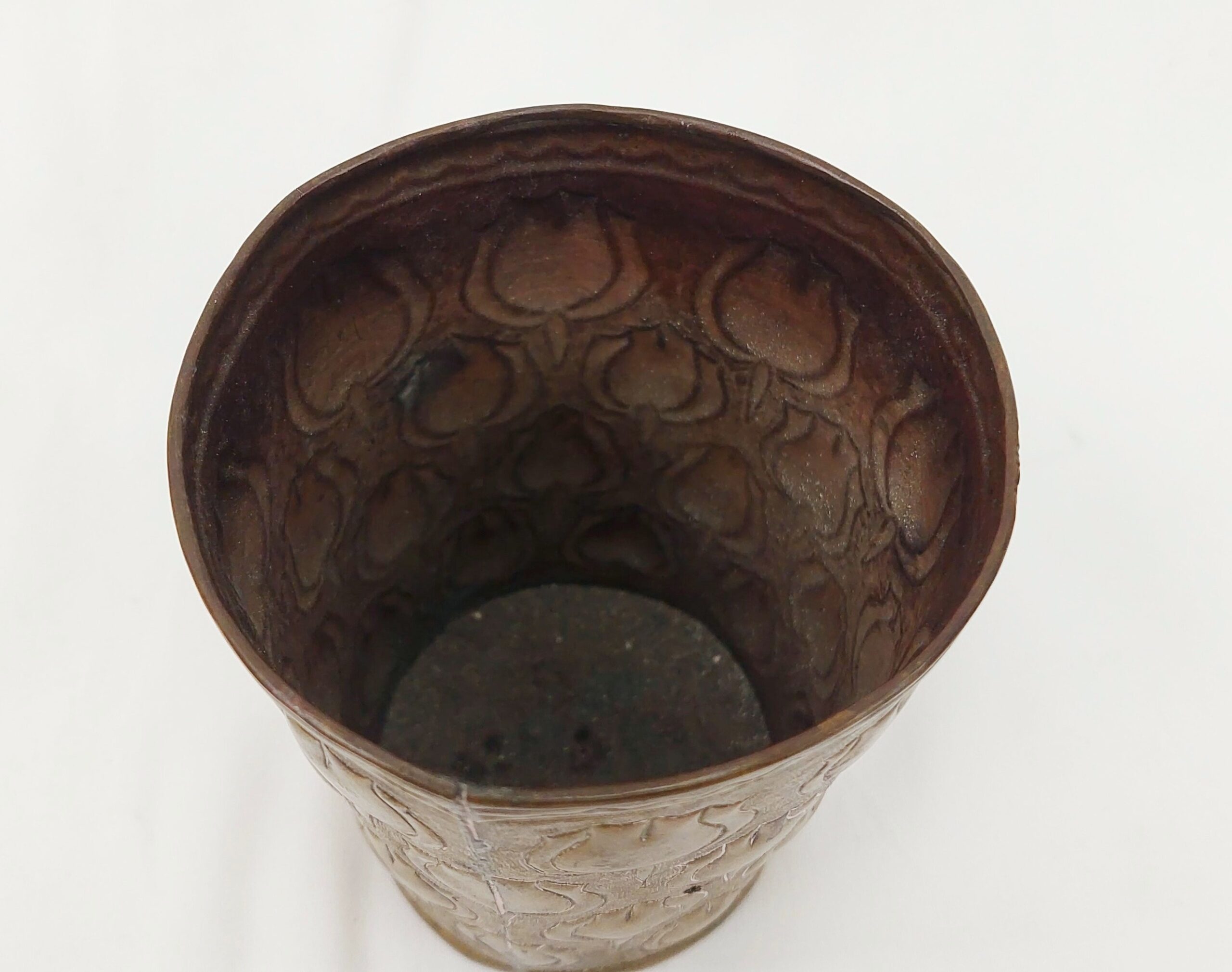 Arts & Crafts Brass Beaker - Image 4