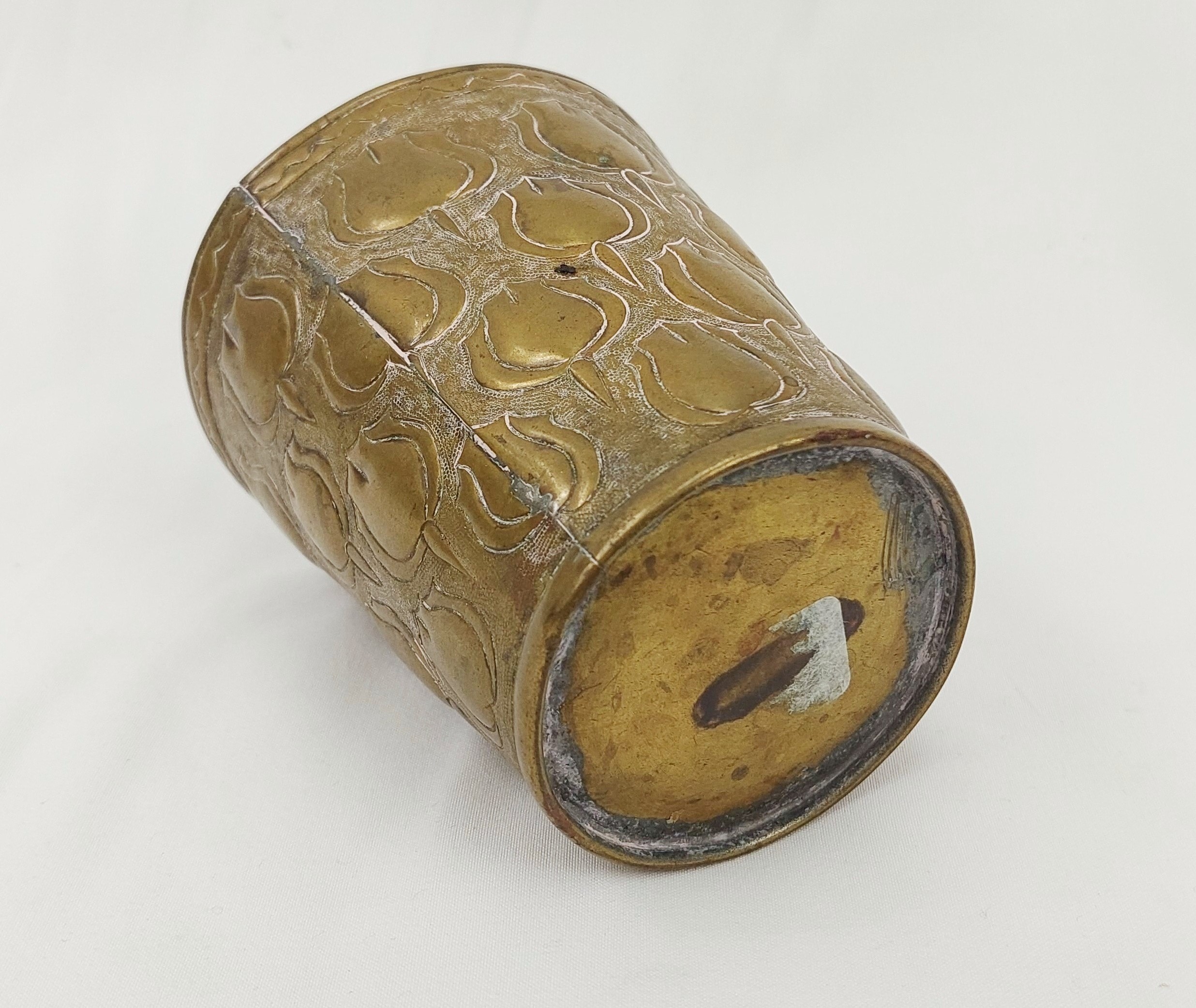 Arts & Crafts Brass Beaker - Image 5
