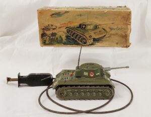 1950’s Boxed Arnold Tin Plate Toy Tank