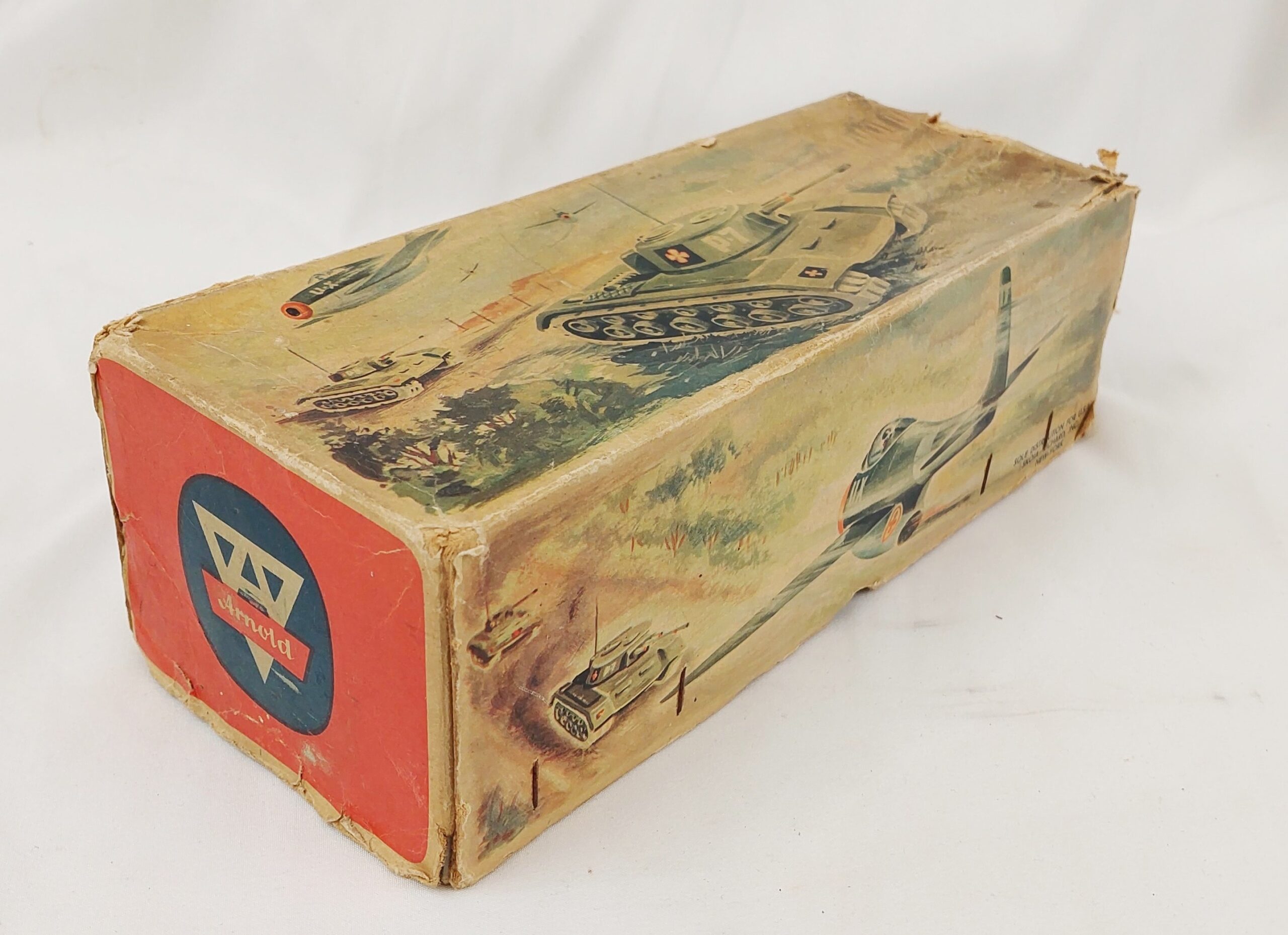 1950’s Boxed Arnold Tin Plate Toy Tank - Image 6