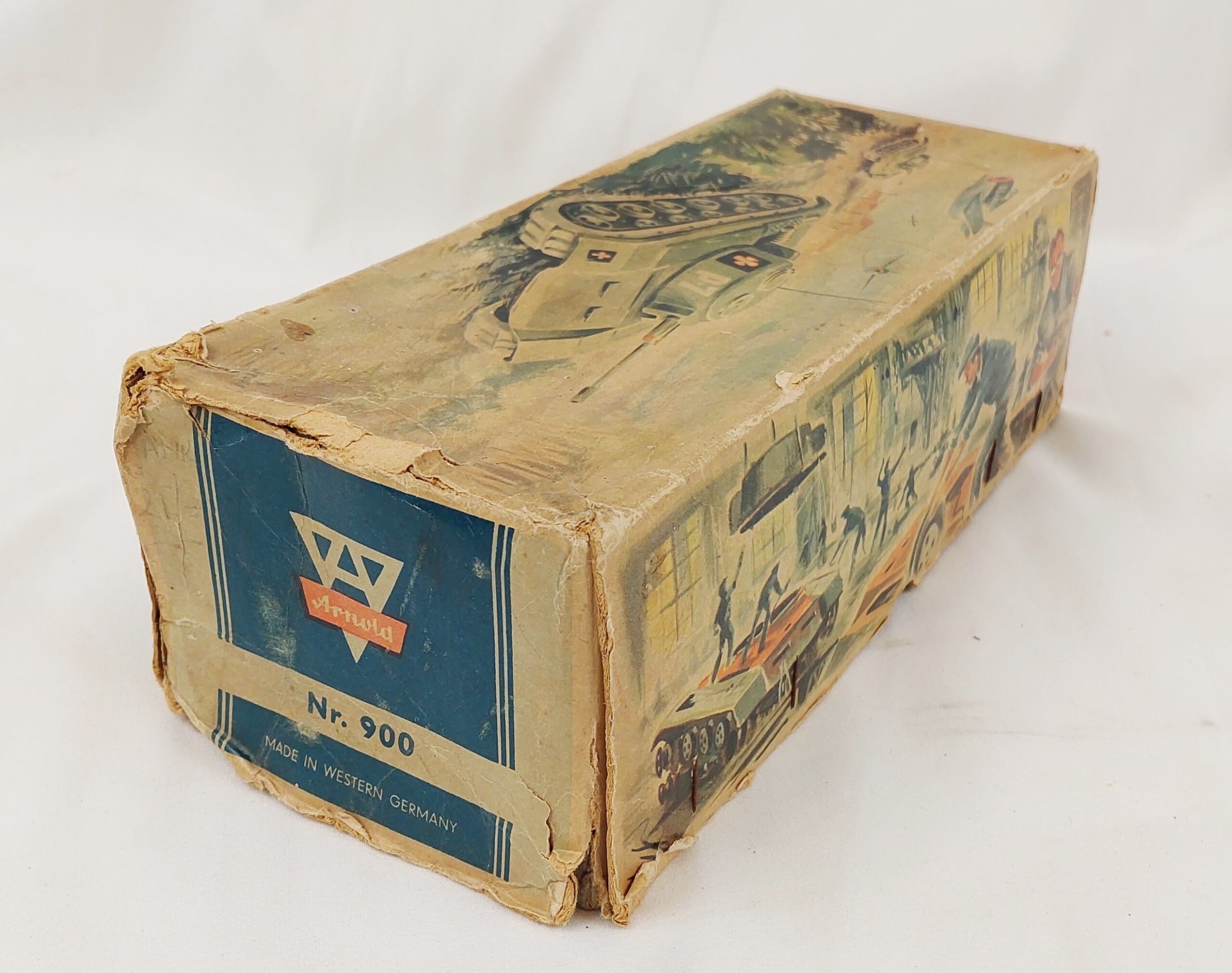 1950’s Boxed Arnold Tin Plate Toy Tank - Image 7