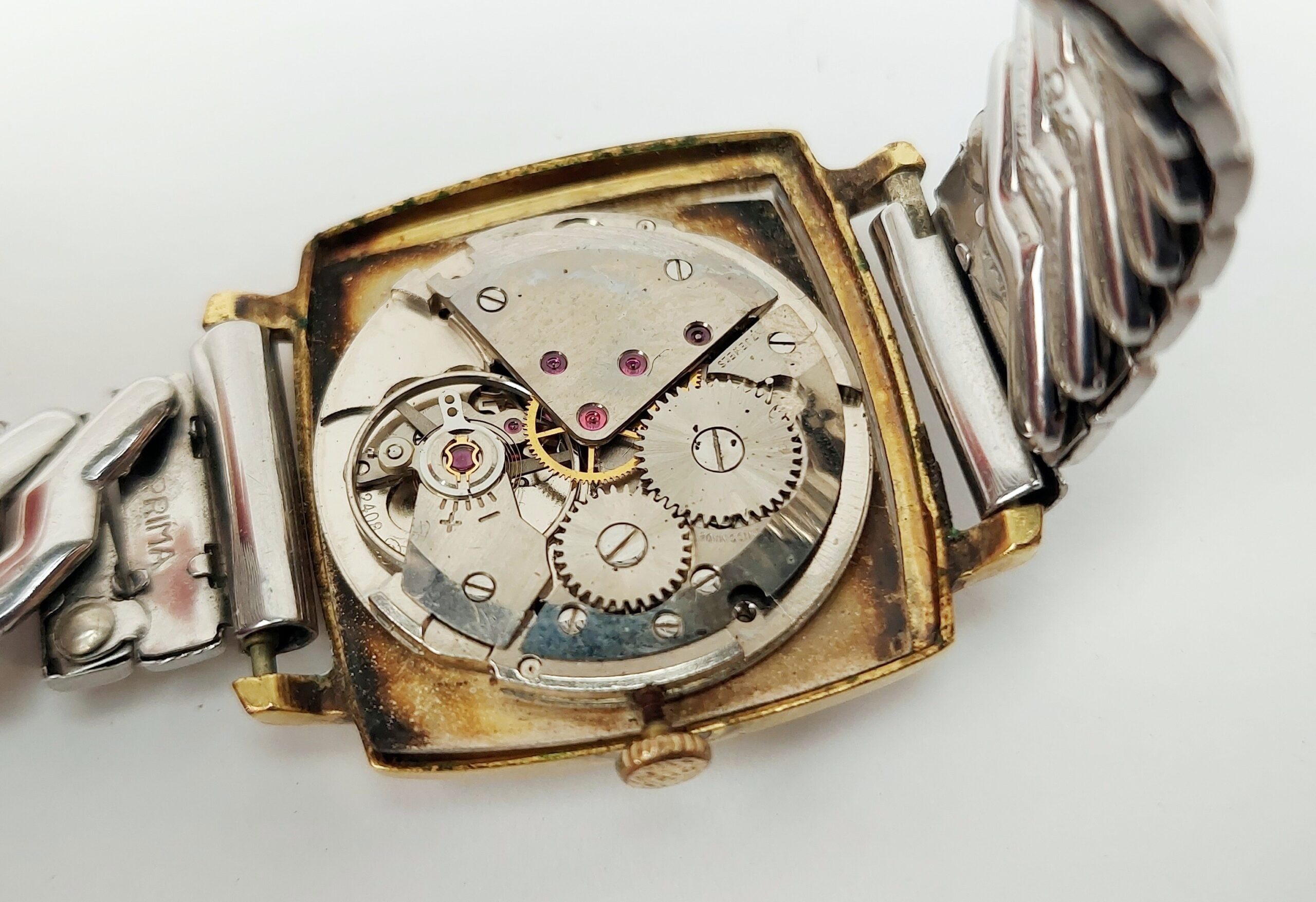 Gents Vintage Gold Plated Avia 11018 Manual Dress Wristwatch - Image 6