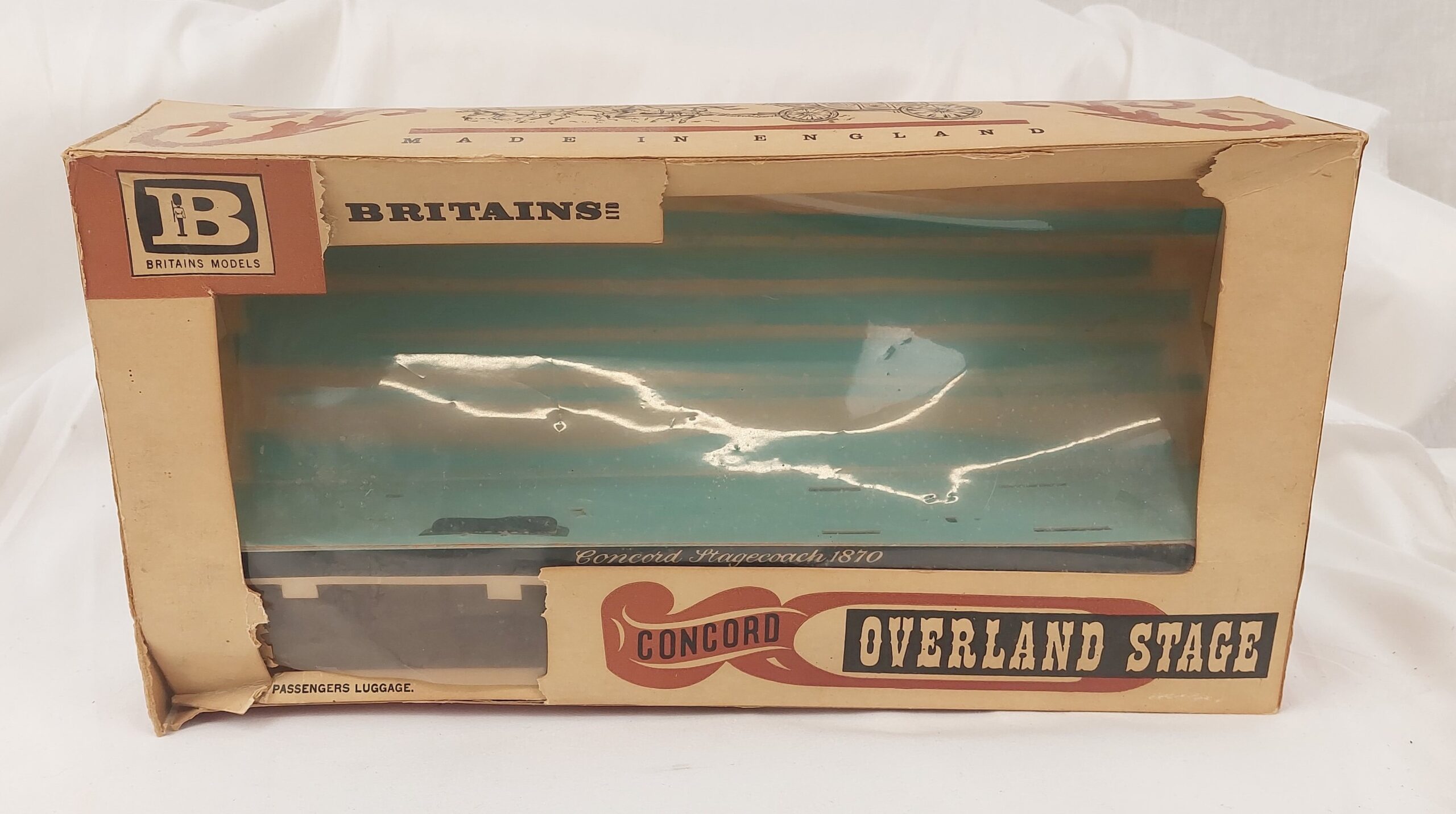 Britains Models Concord Overland Stage In Original Box - Image 9