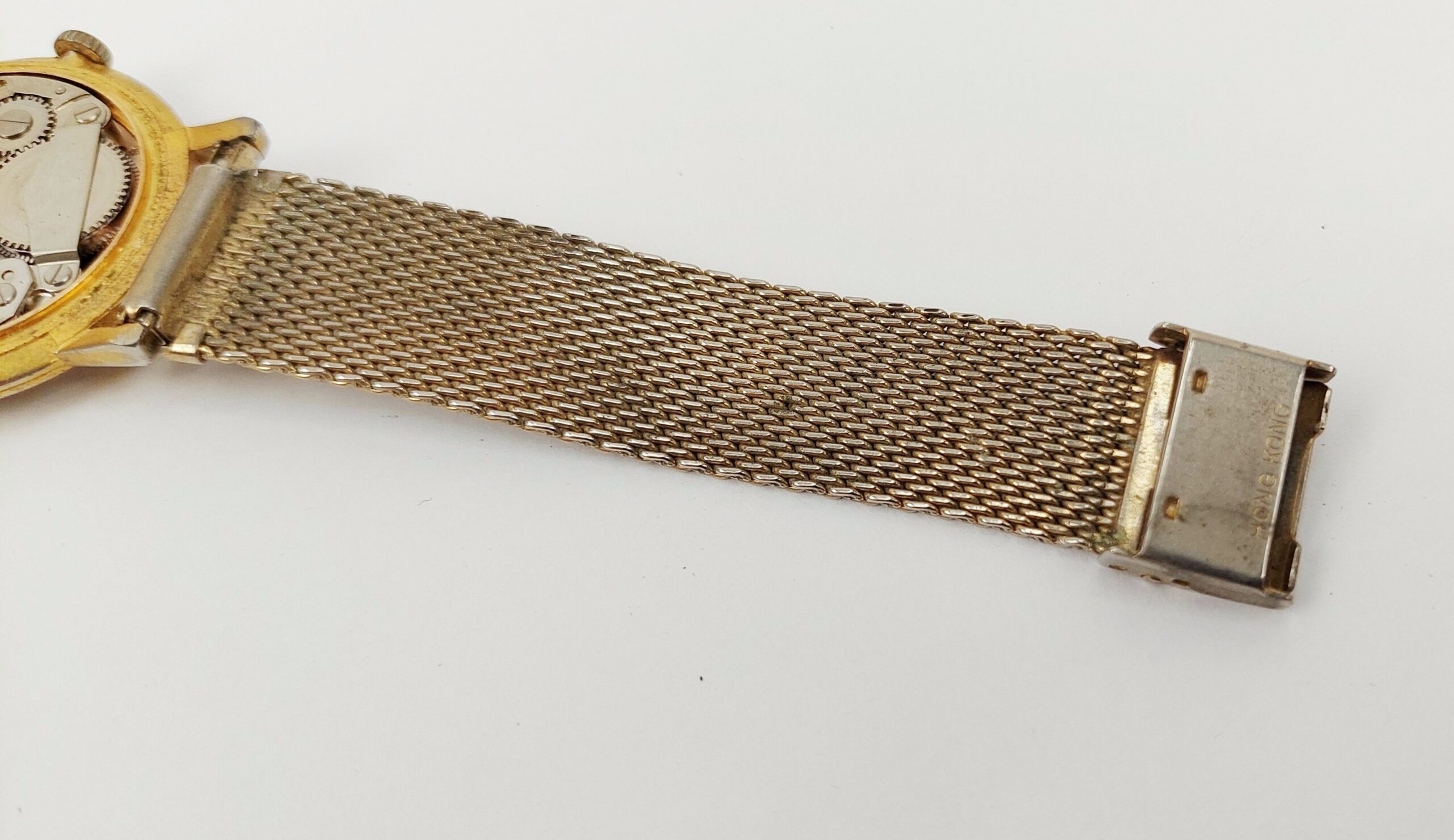 Gents Gold Plated Diantus De Luxe Mechanical Wristwatch - Image 10