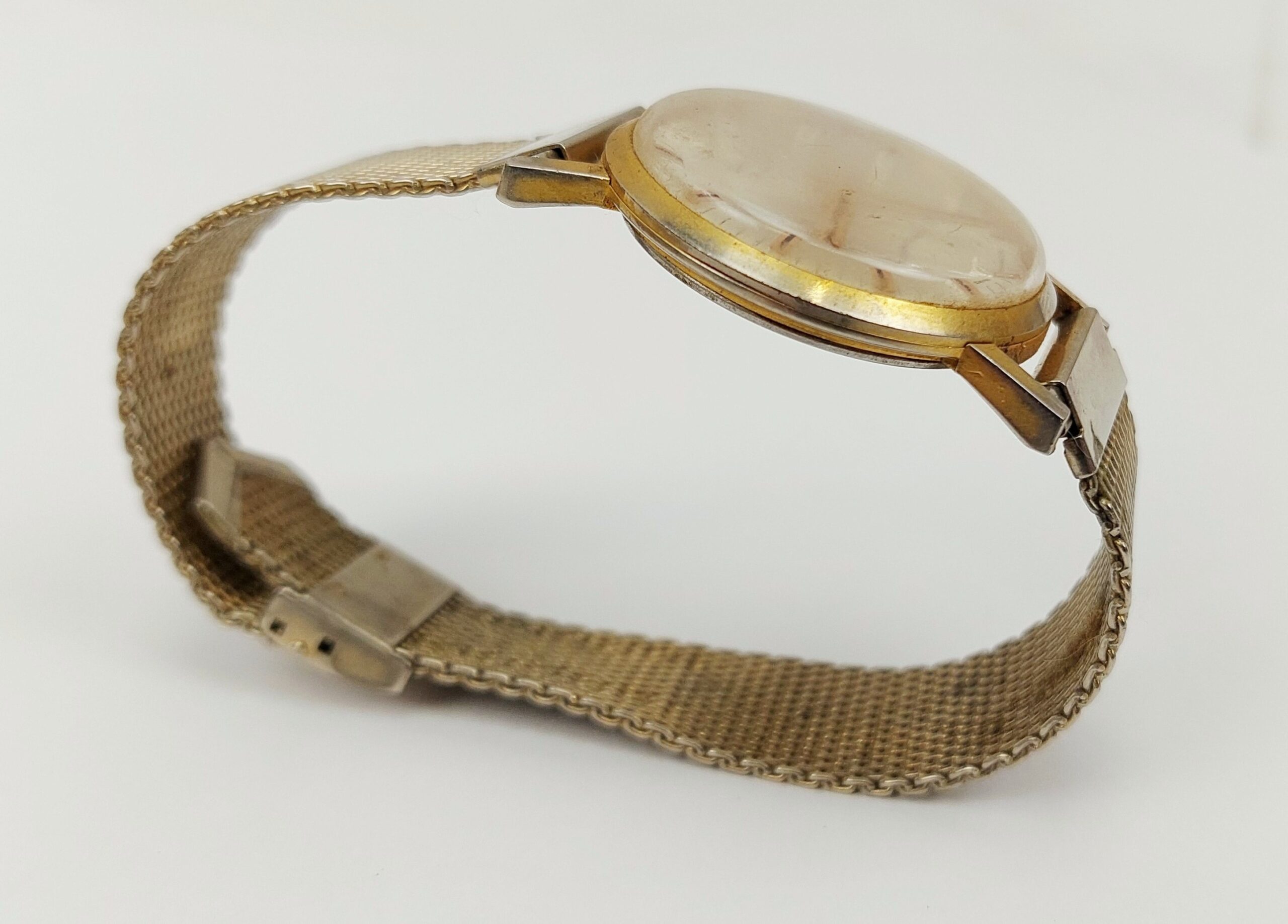 Gents Gold Plated Diantus De Luxe Mechanical Wristwatch - Image 4