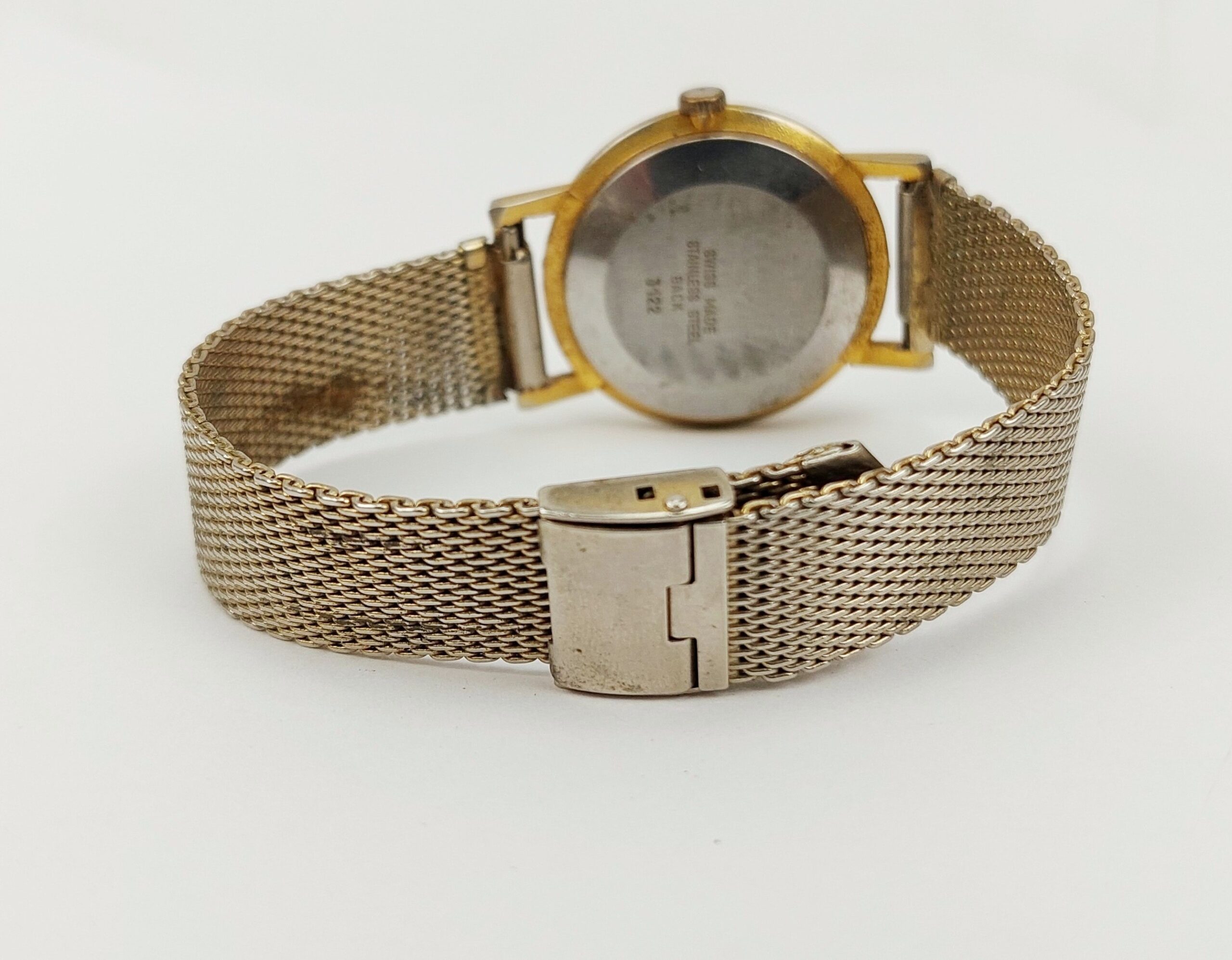 Gents Gold Plated Diantus De Luxe Mechanical Wristwatch - Image 6