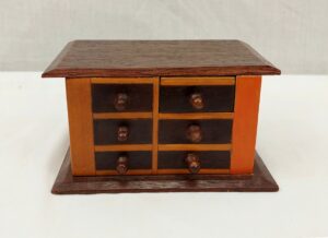 c1950’s Miniature Chest of Drawers Money Box