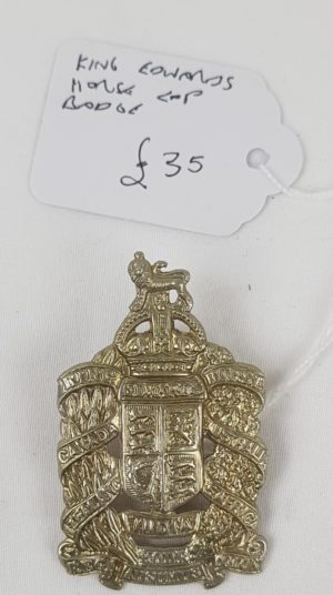 King Edwards Horse Cap Badge