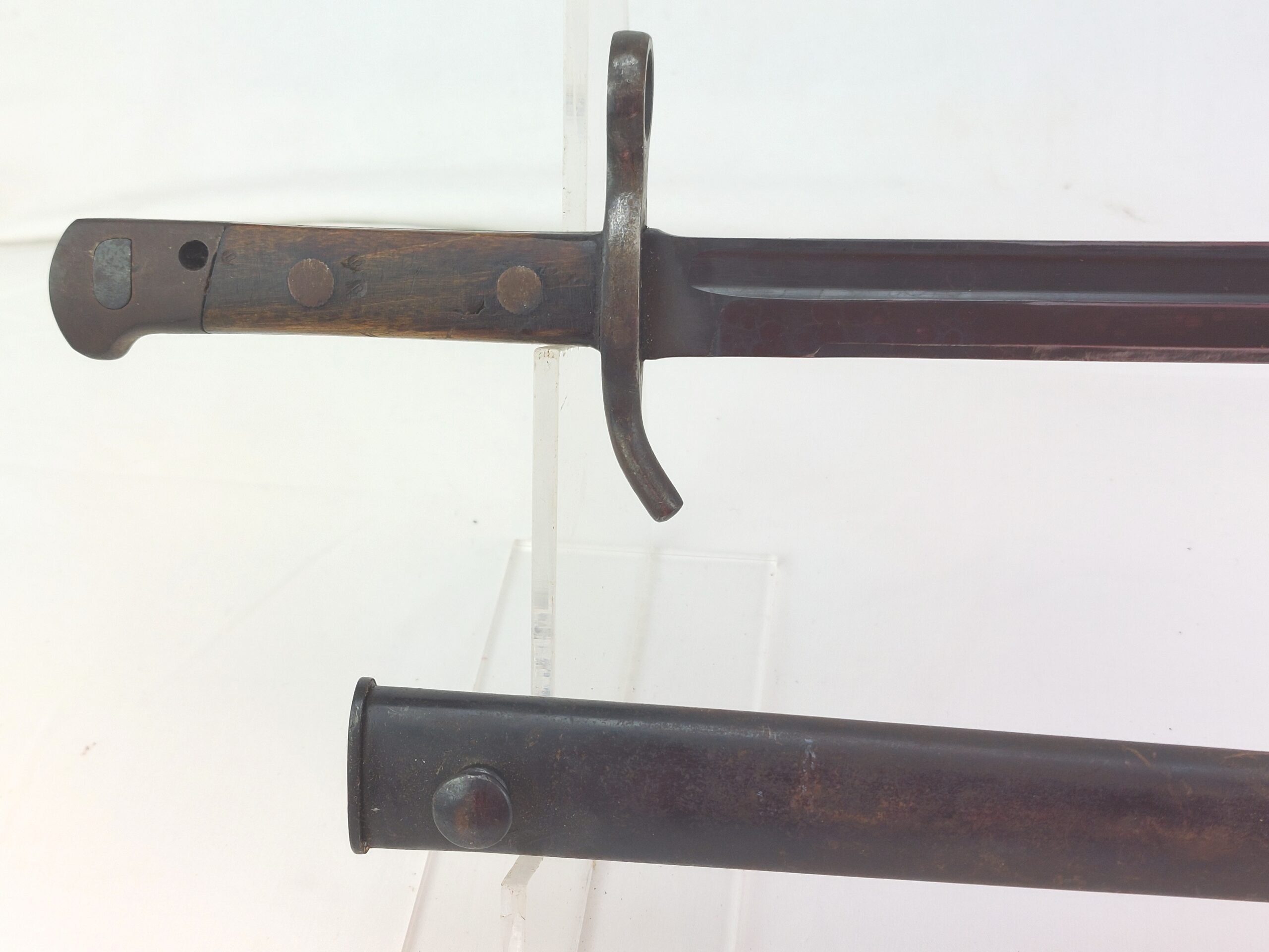Original Finnish M1927 Bayonet & Scabbard by Fiskars - Image 2