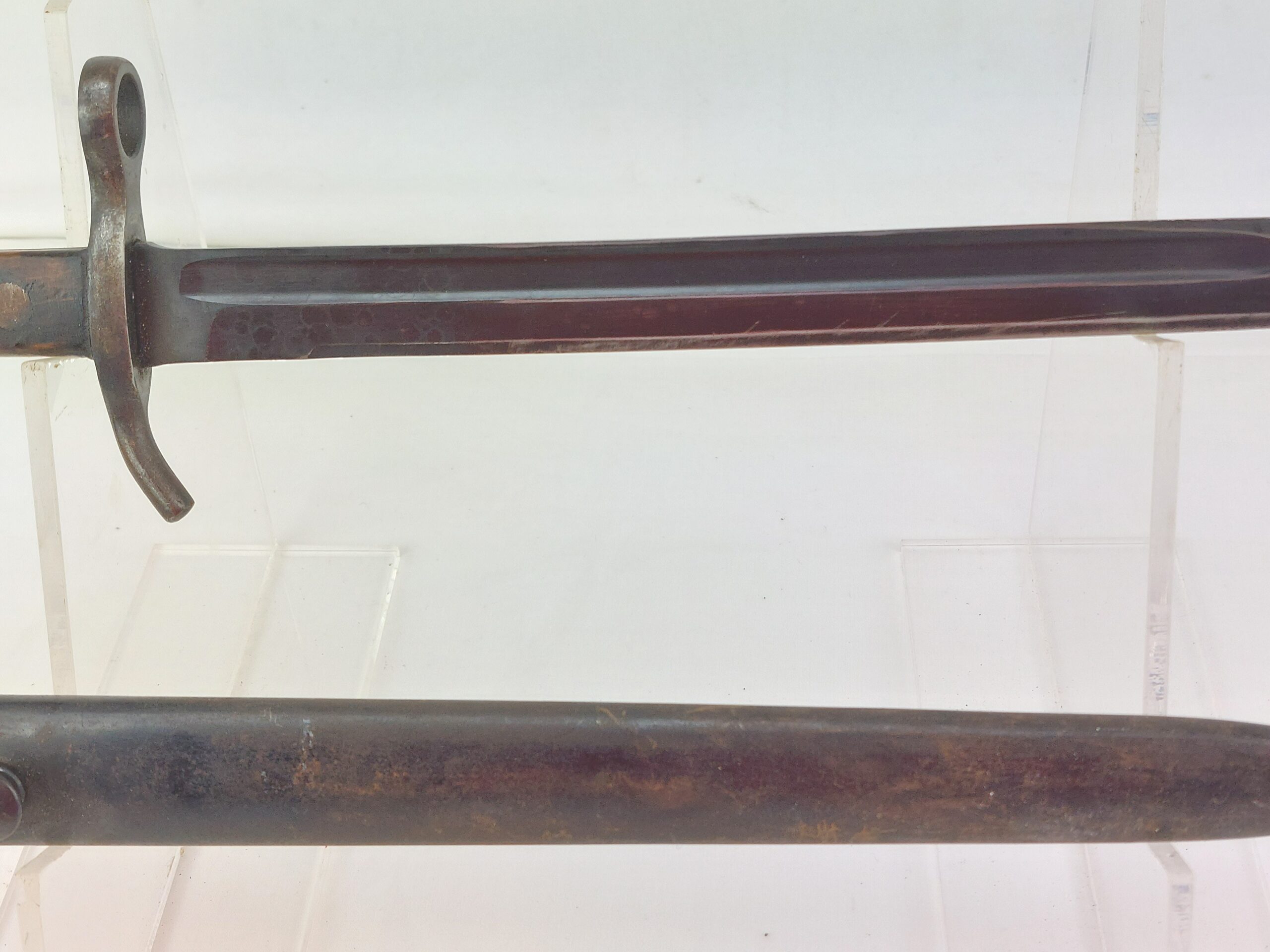 Original Finnish M1927 Bayonet & Scabbard by Fiskars - Image 3