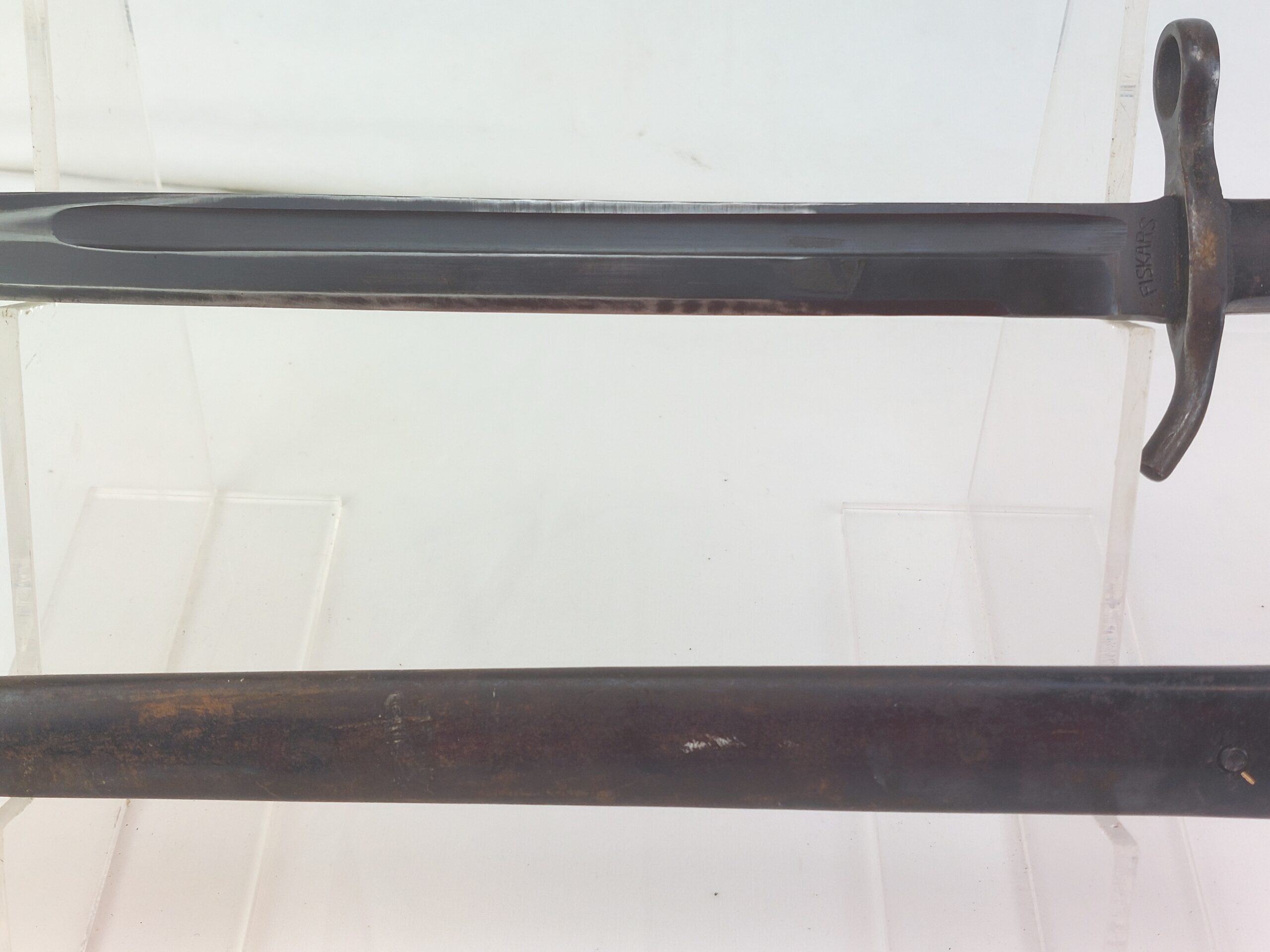 Original Finnish M1927 Bayonet & Scabbard by Fiskars - Image 7